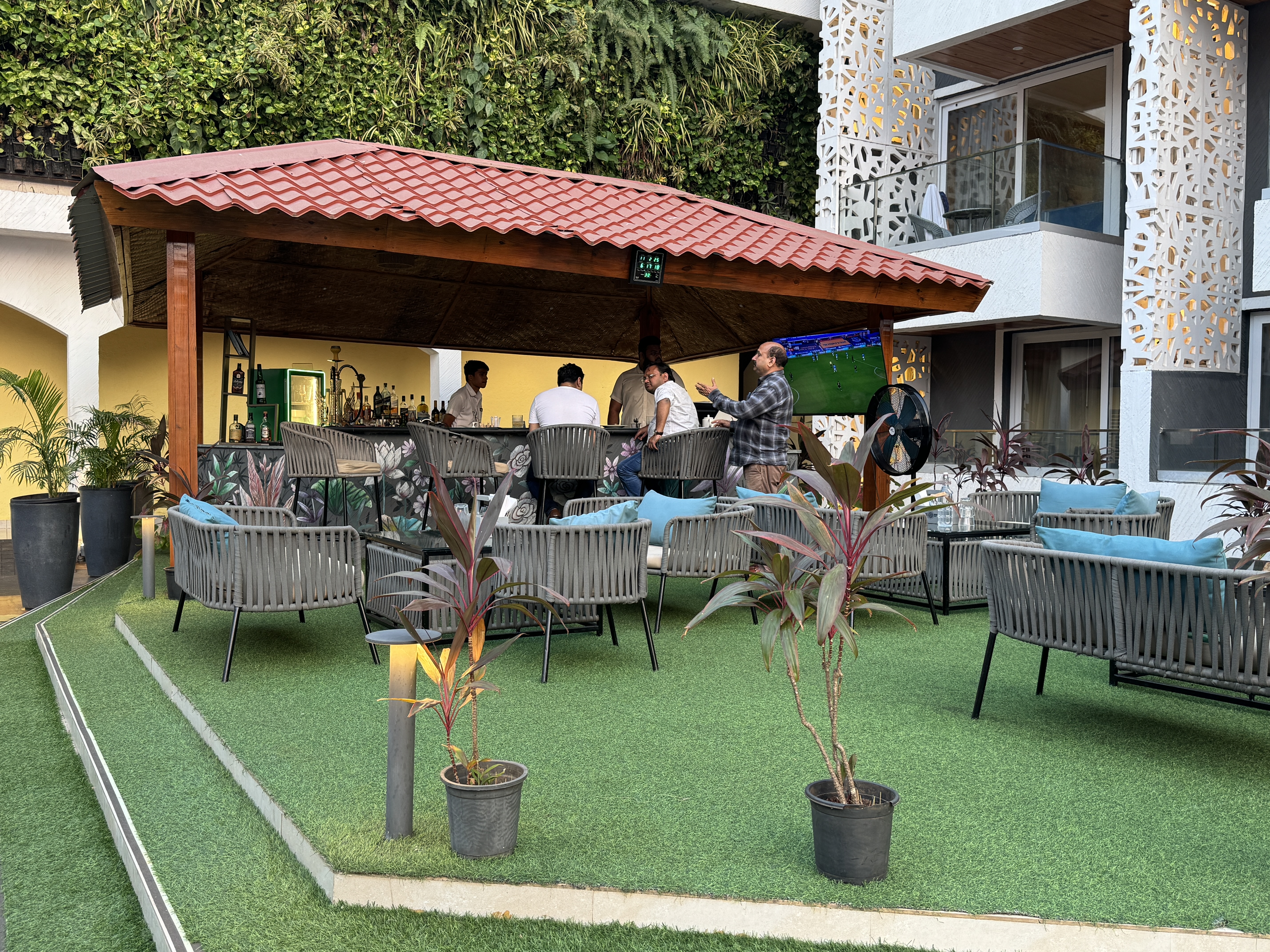 Hyatt Place Goa Candolim pool bar Hyatt Place Goa Candolim pool bar