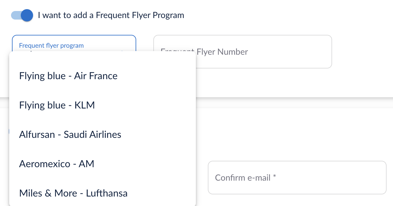 ITA Airways frequent flyer options including Miles and More