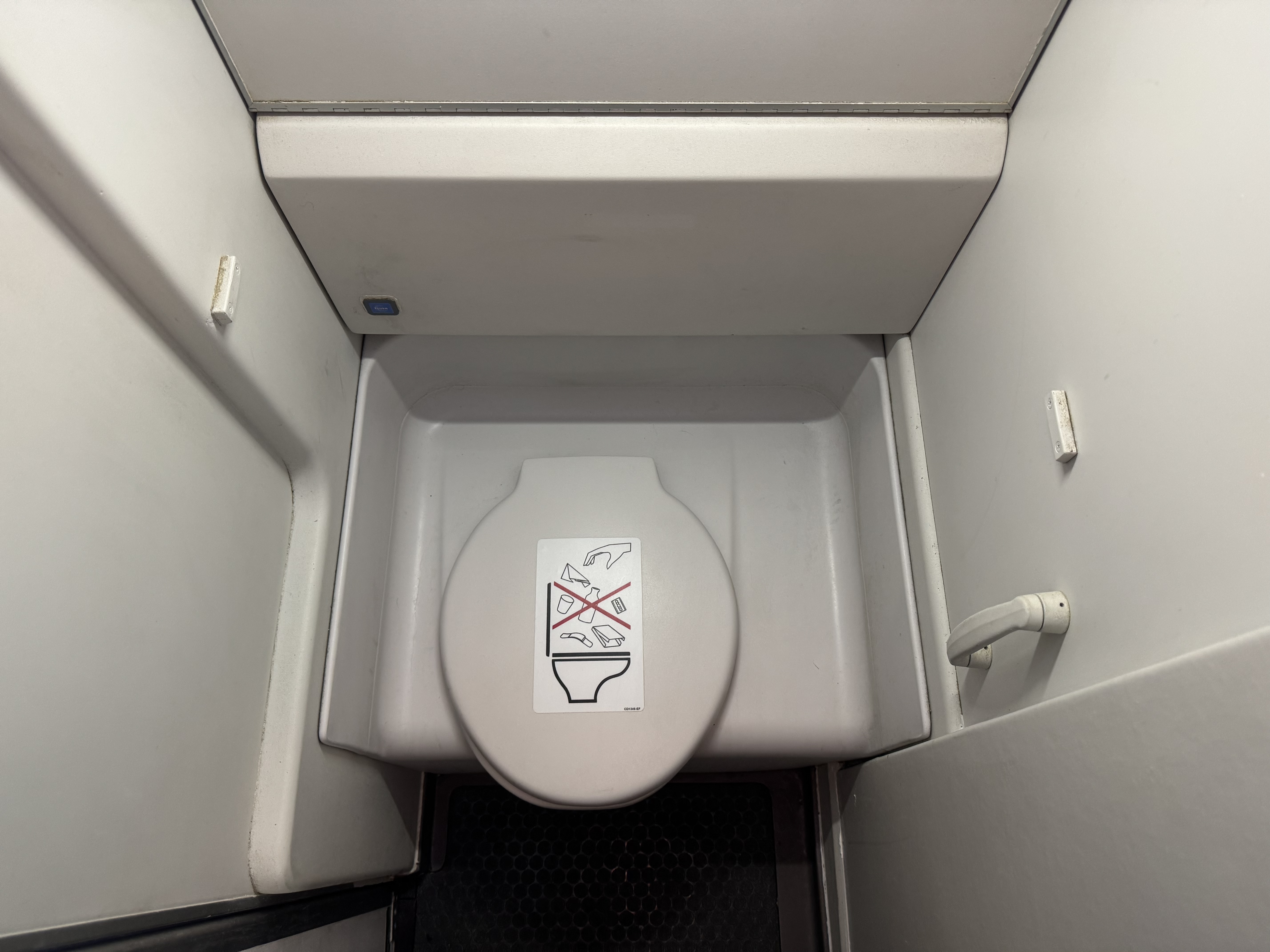 JSX Embraer ERJ135 lavatory toilet JSX Embraer ERJ135 lavatory toilet
