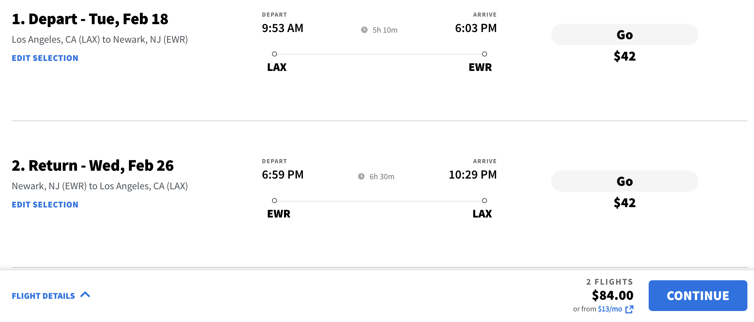 LA to Newark with Spirit LA to Newark with Spirit
