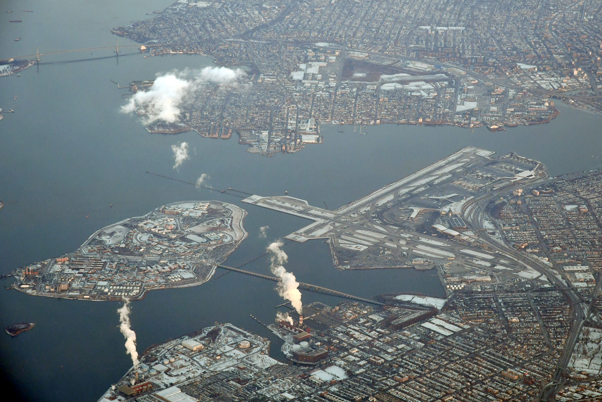 LGA from the air