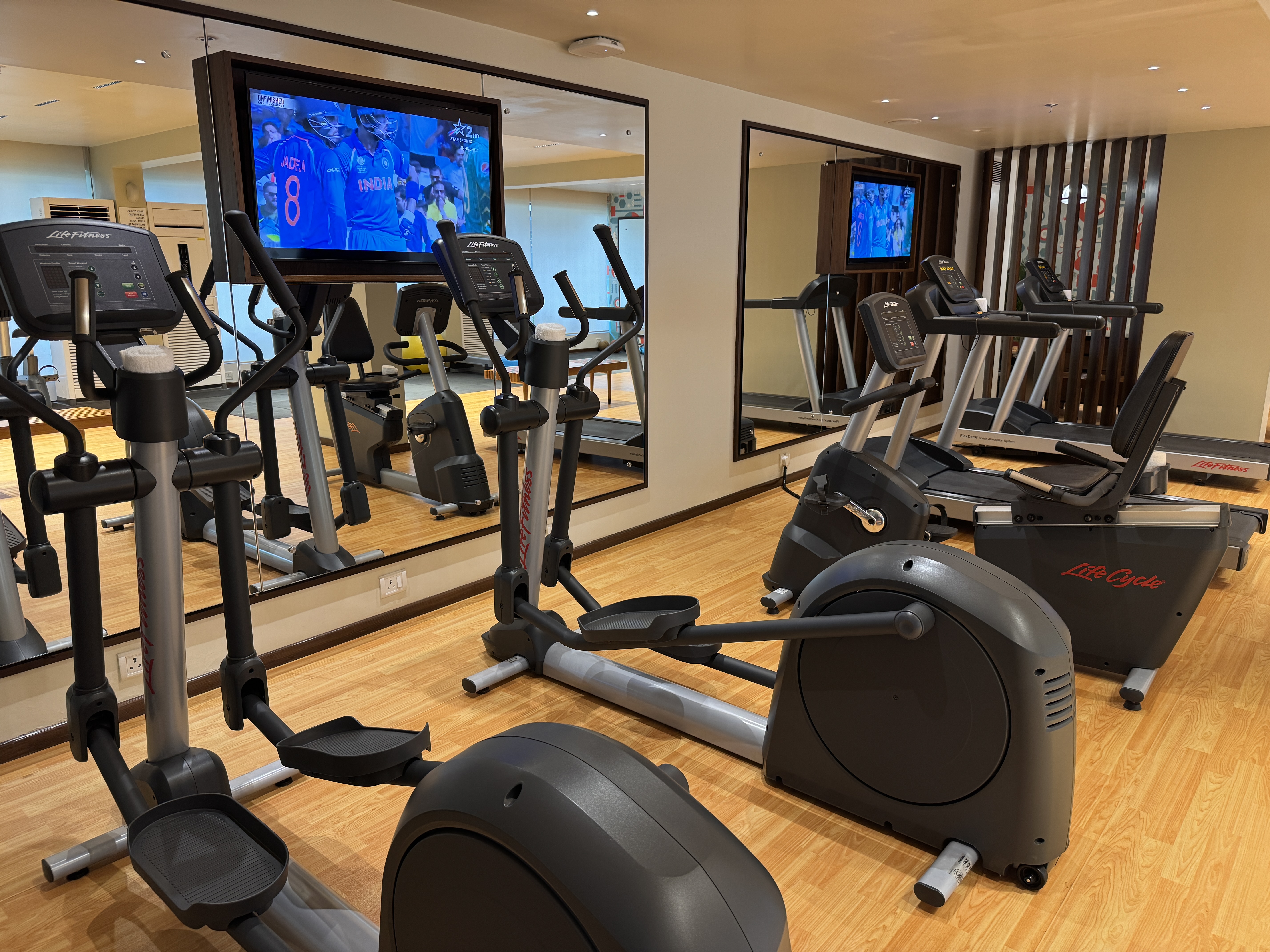 Le Meridien Goa Calangute gym cardio Le Meridien Goa Calangute gym cardio