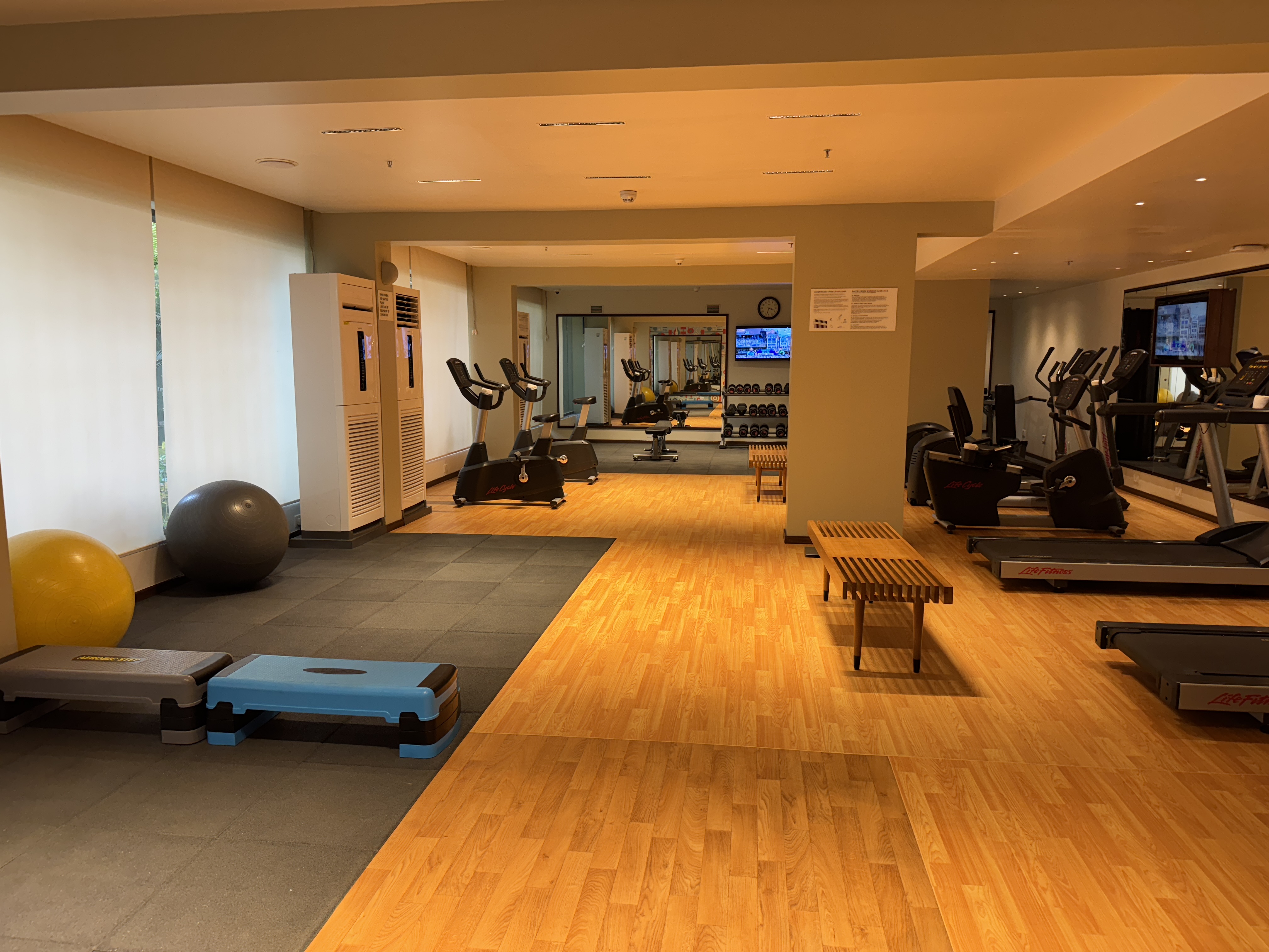 Le Meridien Goa Calangute gym Le Meridien Goa Calangute gym