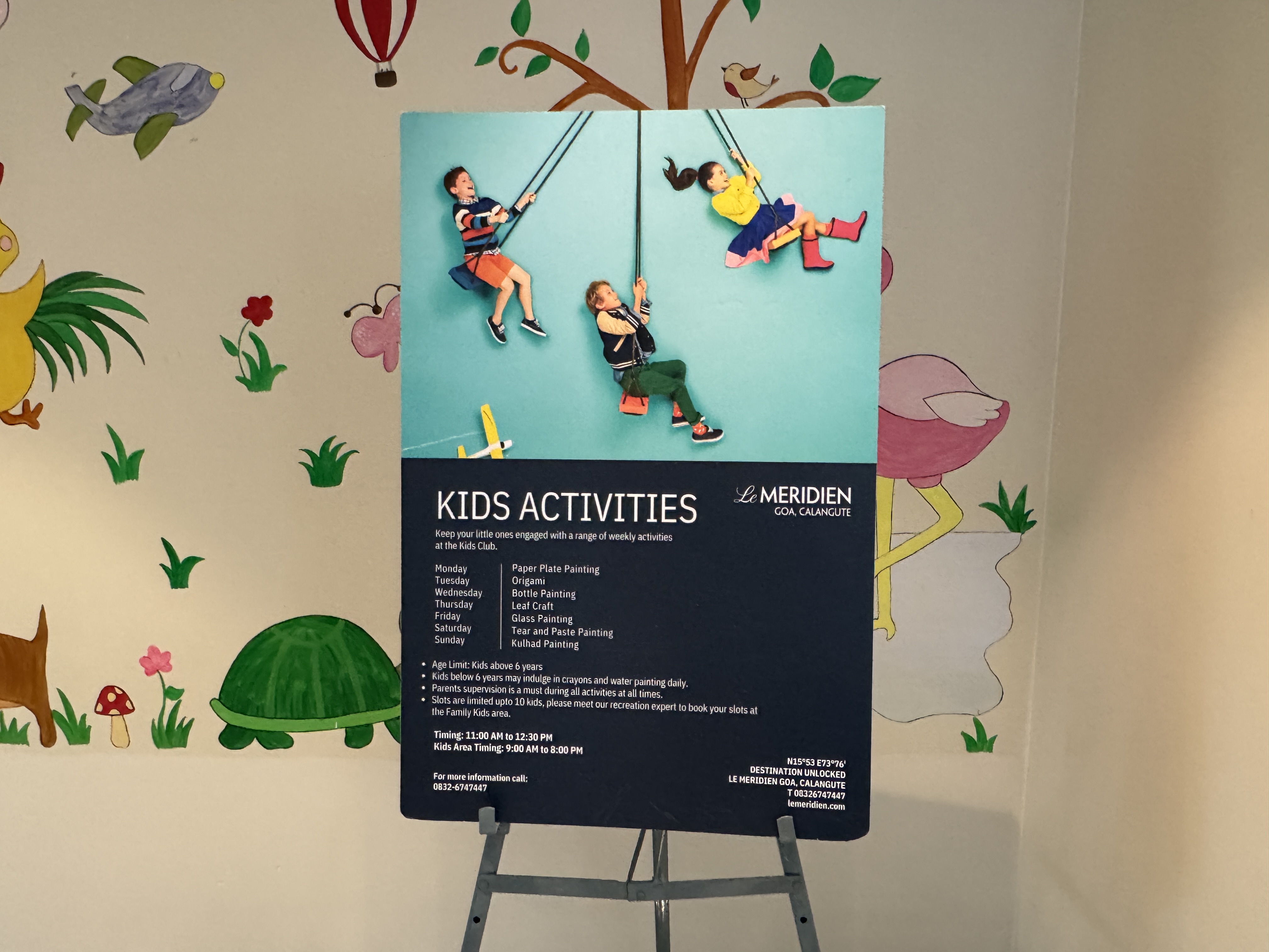 Le Meridien Goa Calangute kids activities Le Meridien Goa Calangute kids activities
