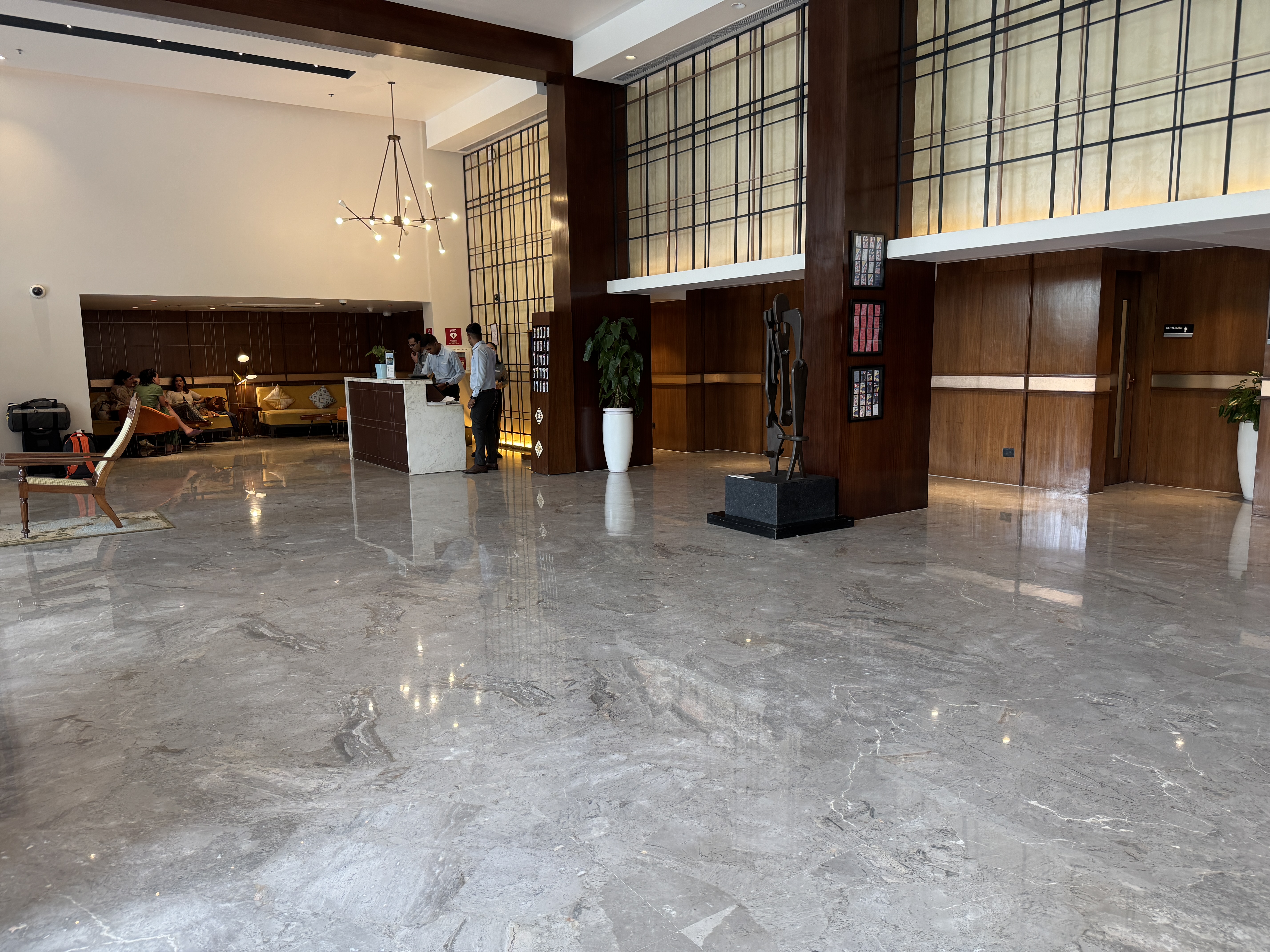 Le Meridien Goa Calangute lobby Le Meridien Goa Calangute lobby
