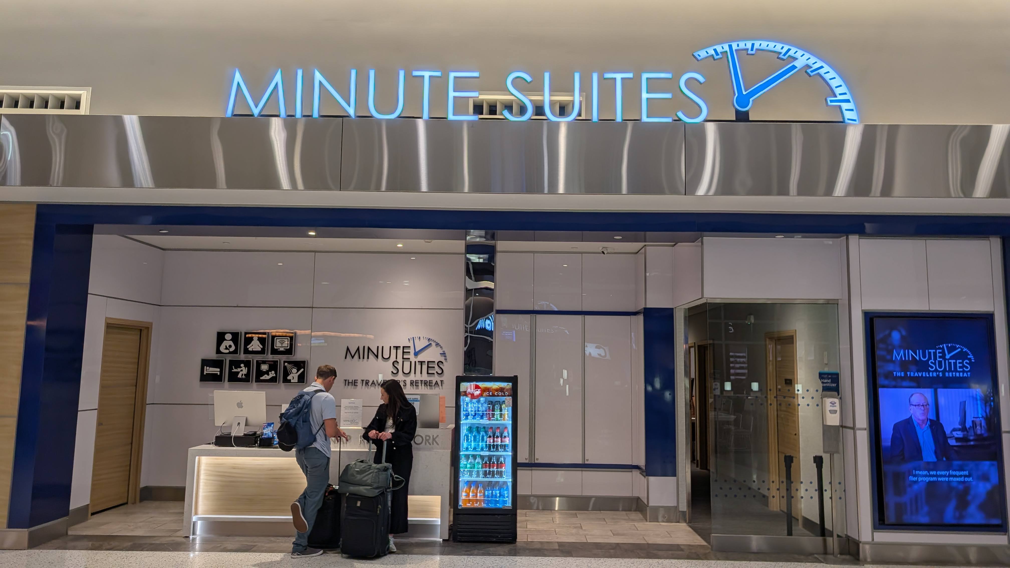 Minute Suites Terminal C entrance Minute Suites Terminal C entrance