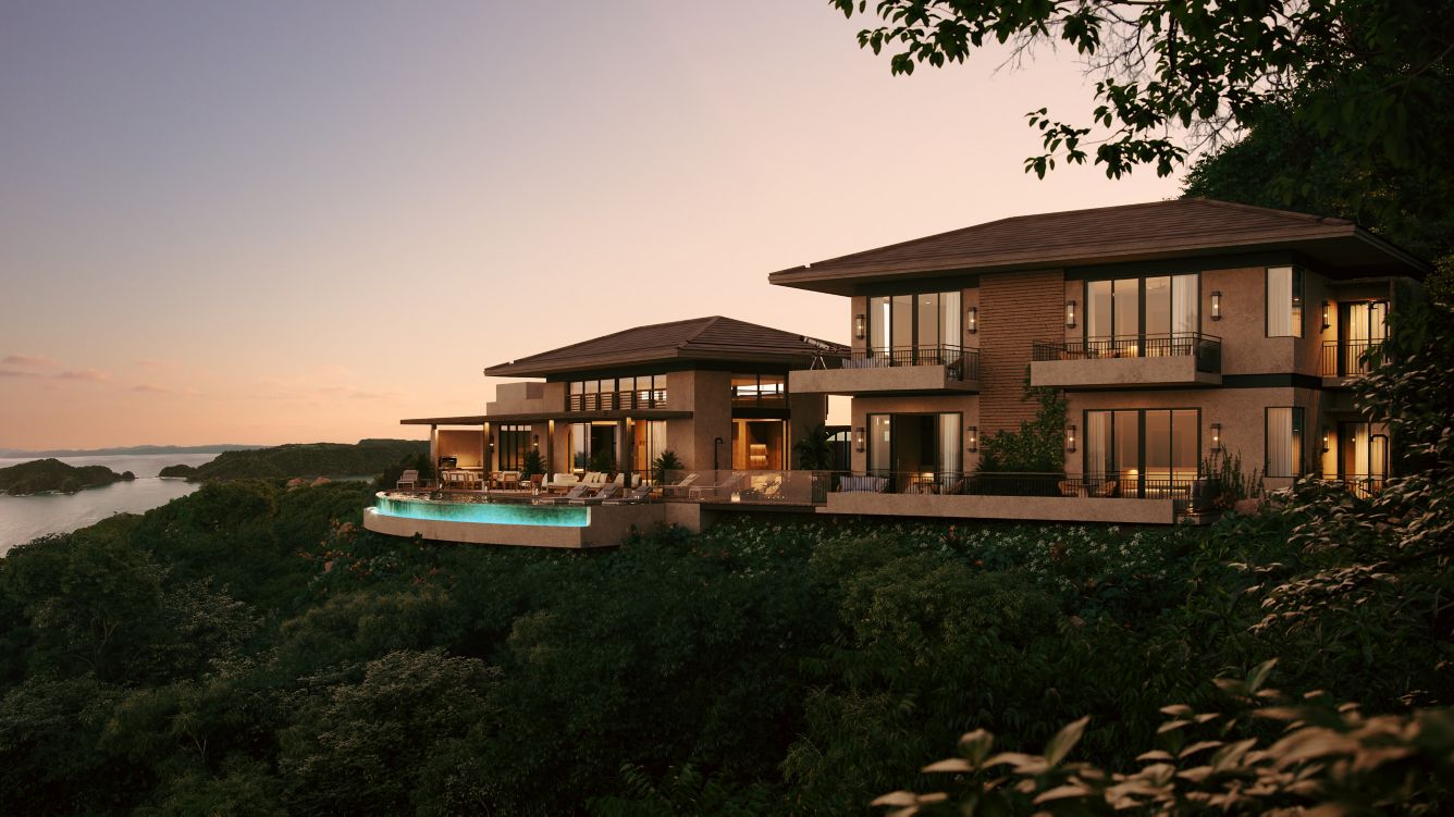Nekajui rooms overlooking cliffs