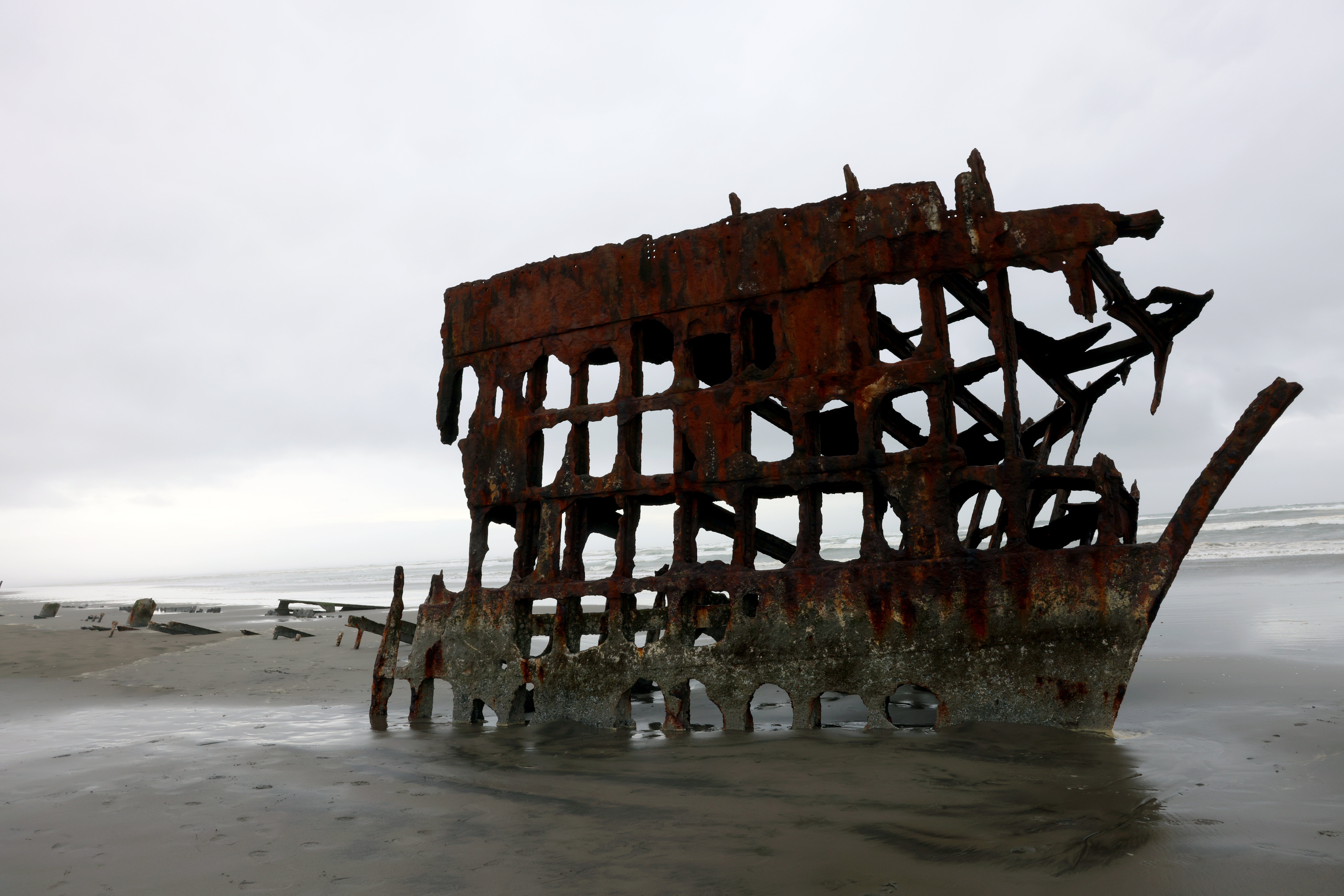 Peter Iredale shipwreck Fort Stevens Oregon