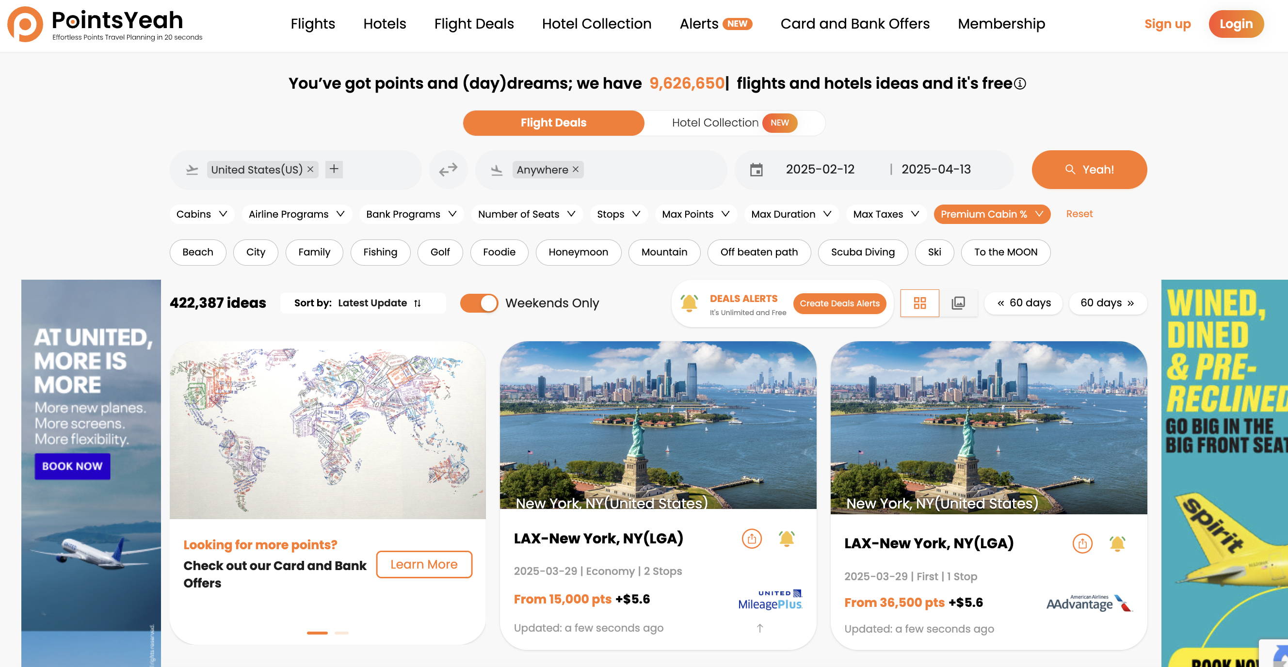PointsYeah Flight Deal Tool PointsYeah Flight Deal Tool