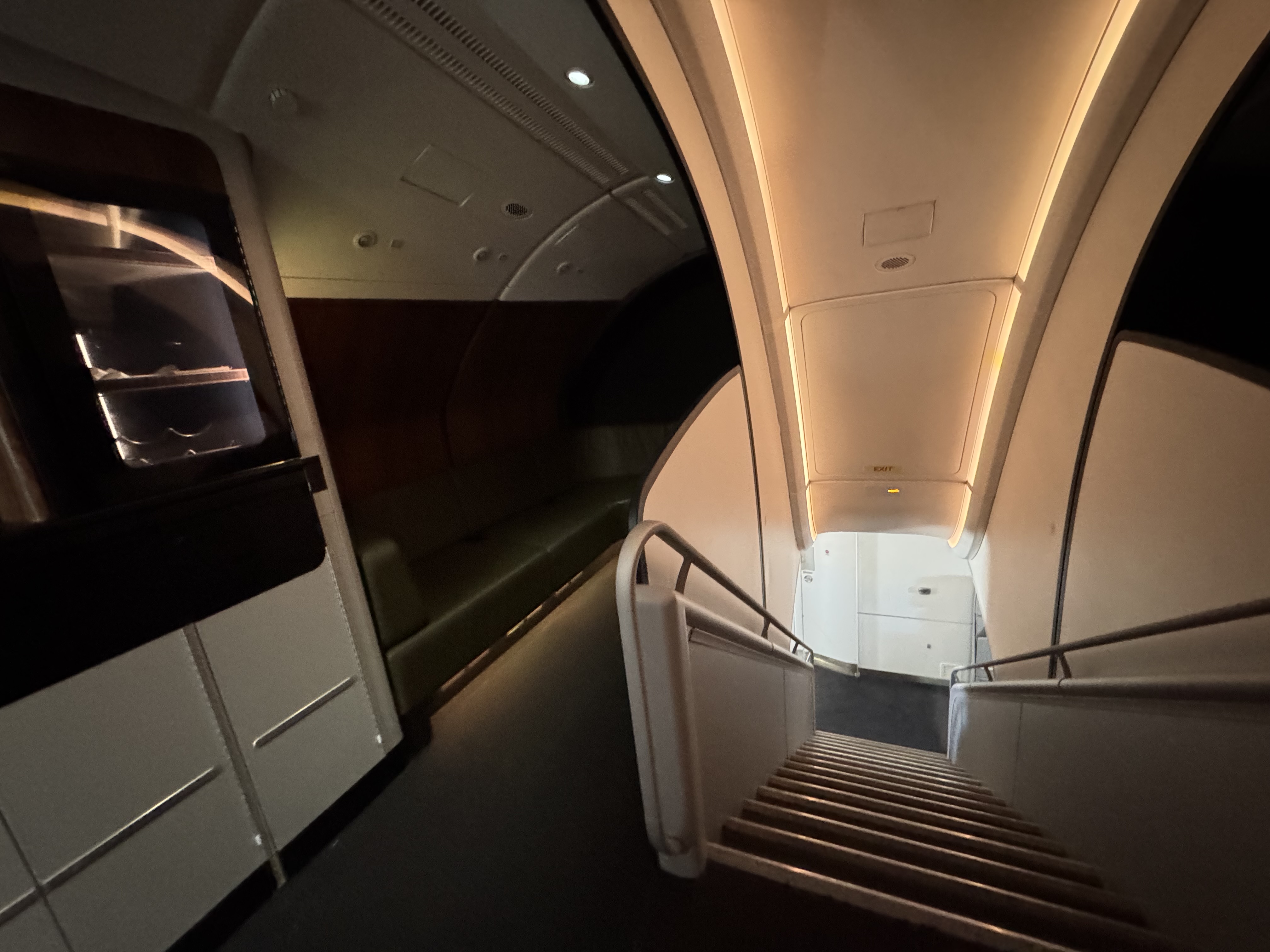 Qantas Business Class A380 Double Decker