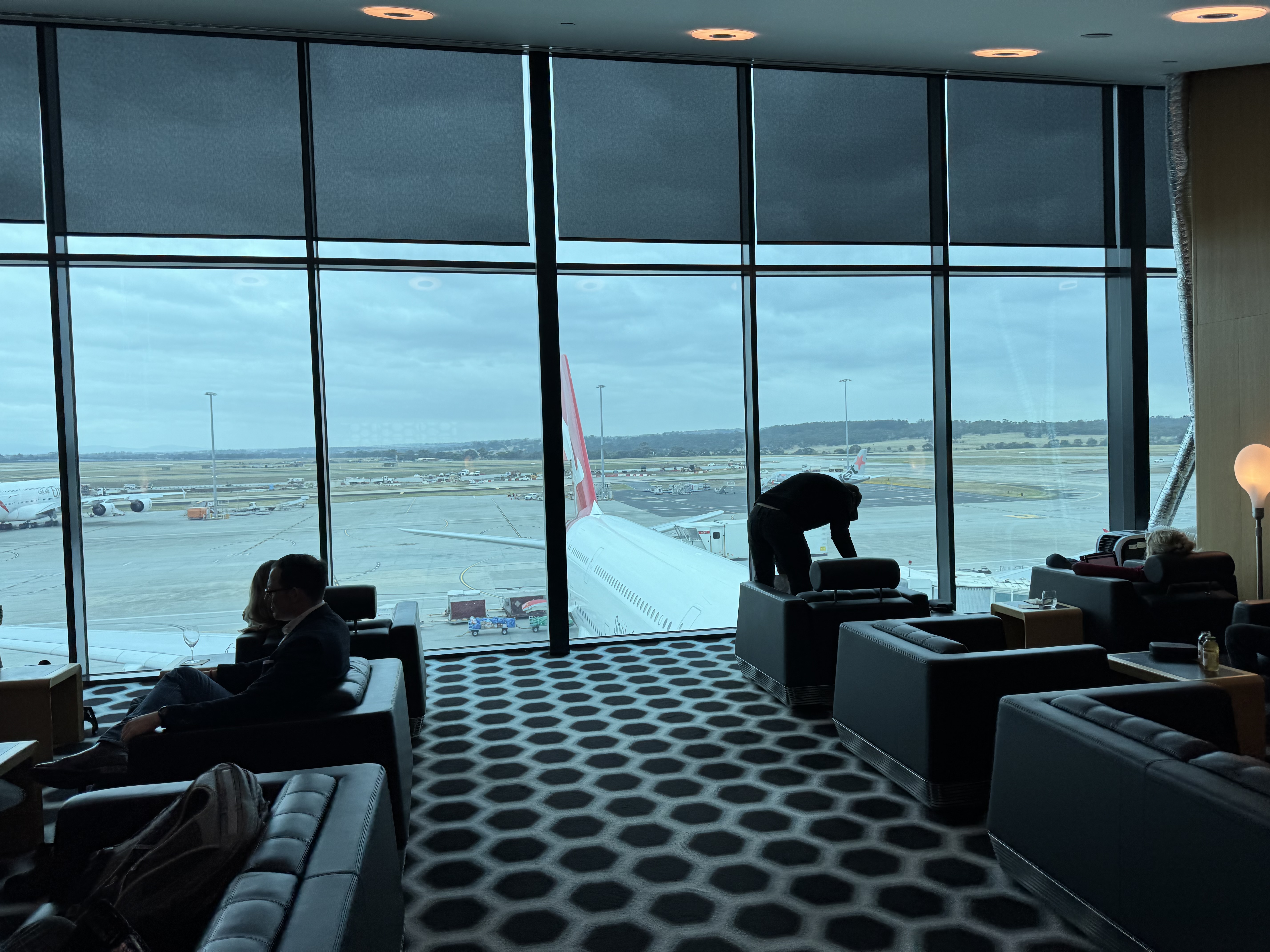 Qantas Business Class Lounge