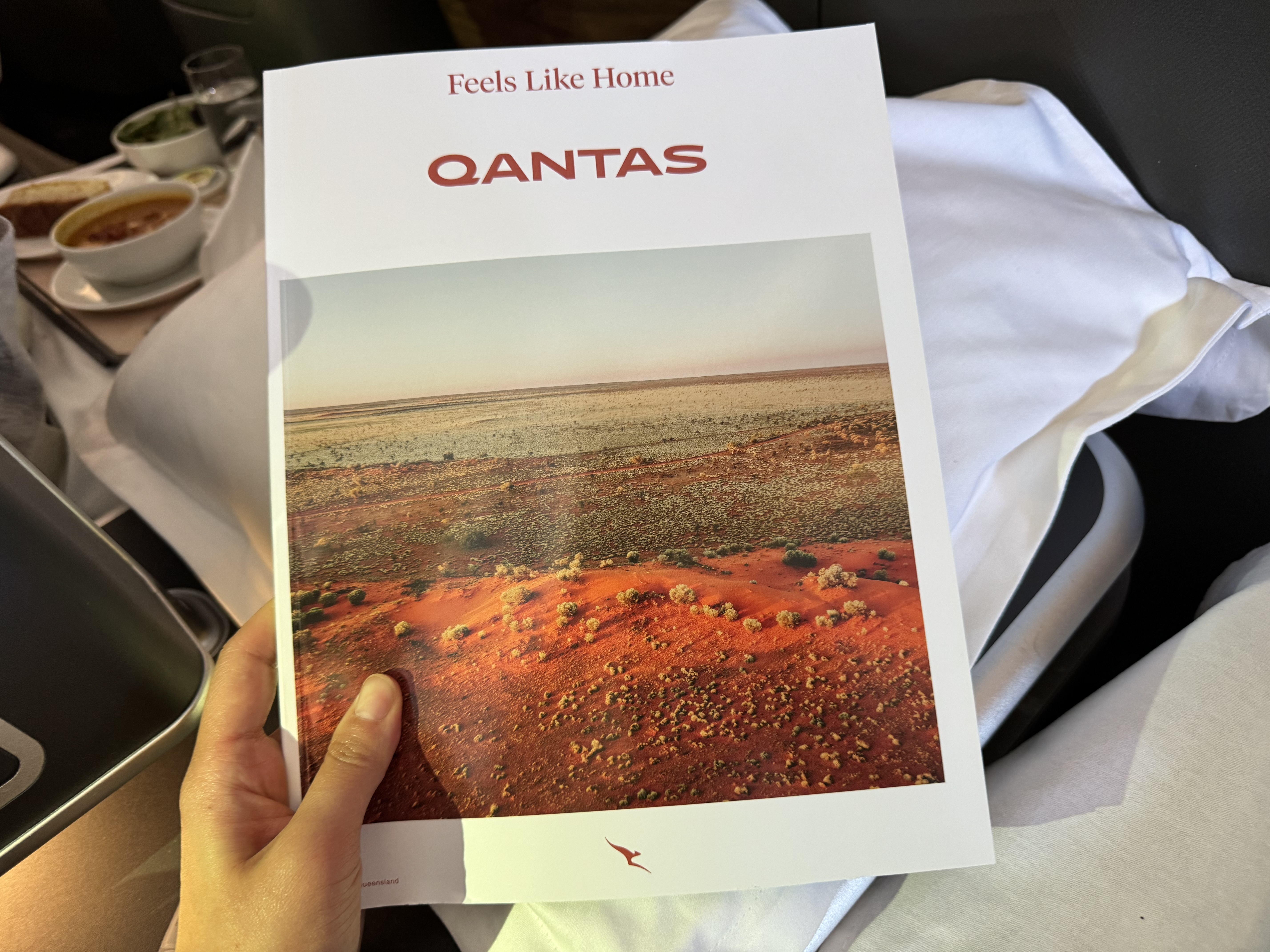 Qantas Business Class Magazine