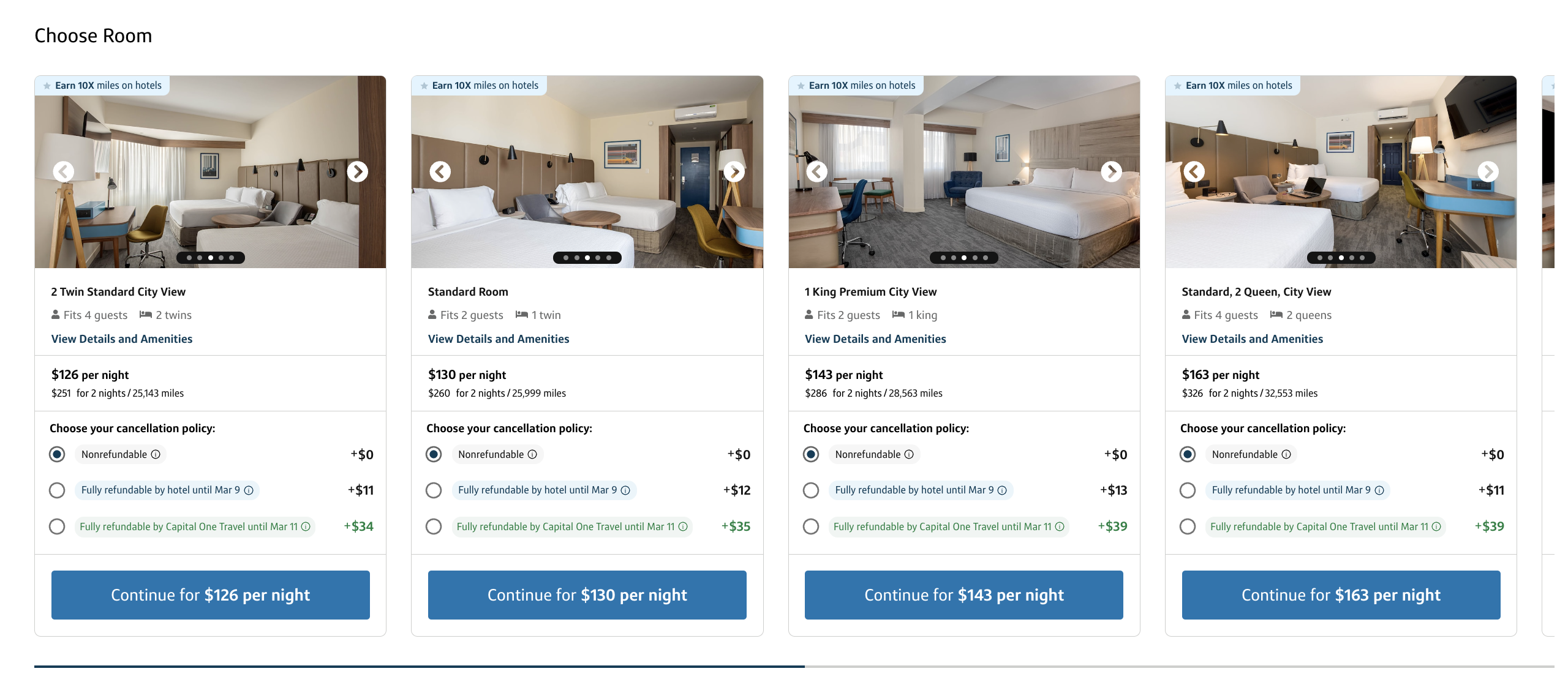 hotel room options Capital One Travel hotel room options Capital One Travel