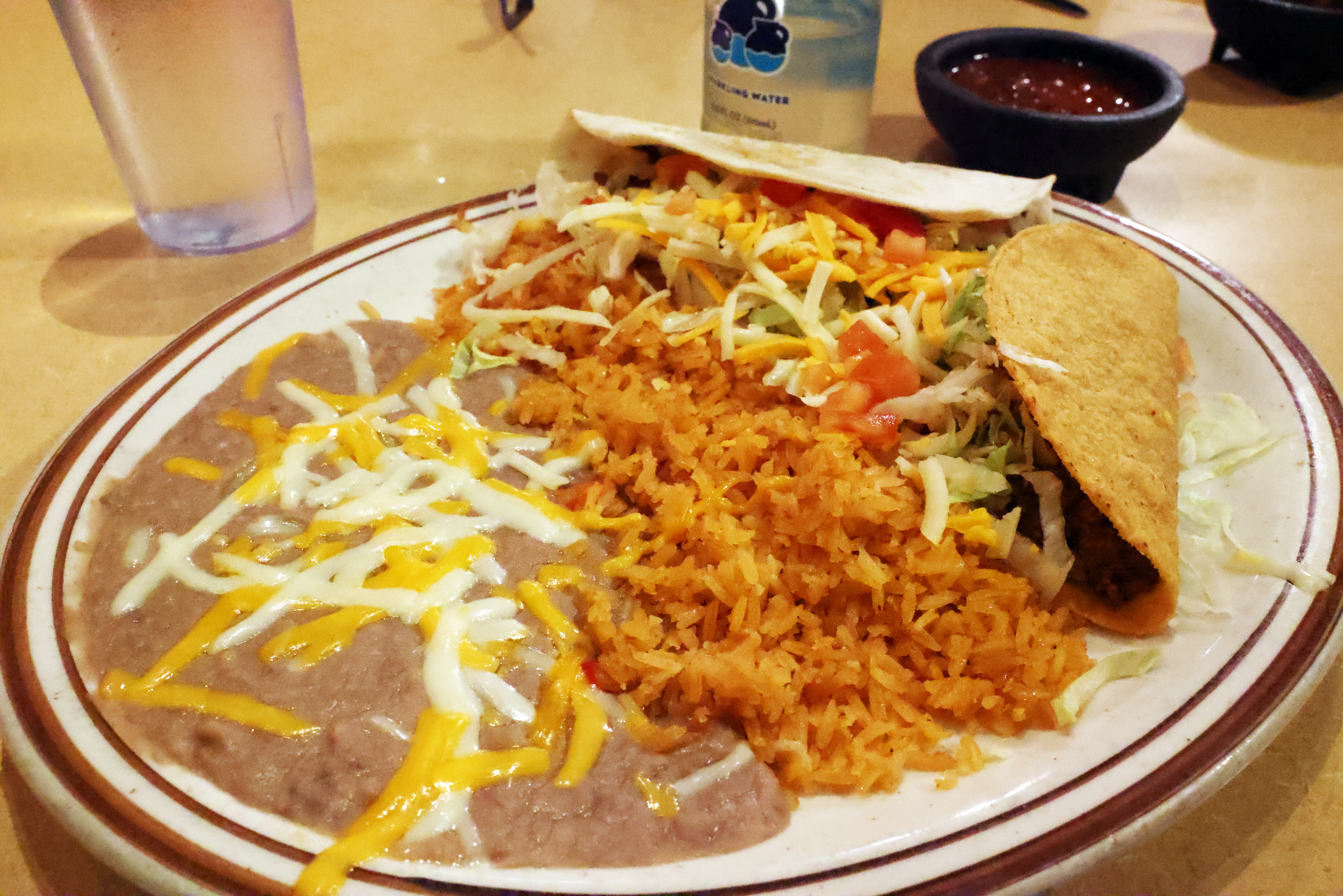 taco platter El Trio Loco 2 Manzanita Oregon
