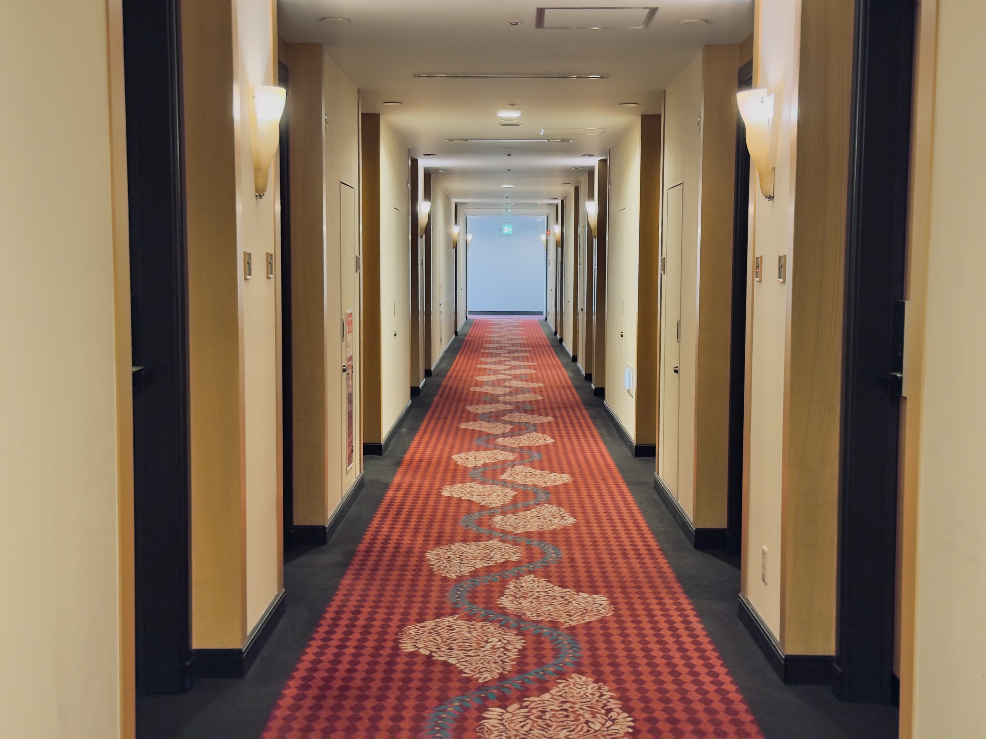 ANA Crowne Plaza Nagoya hallway ANA Crowne Plaza Nagoya hallway