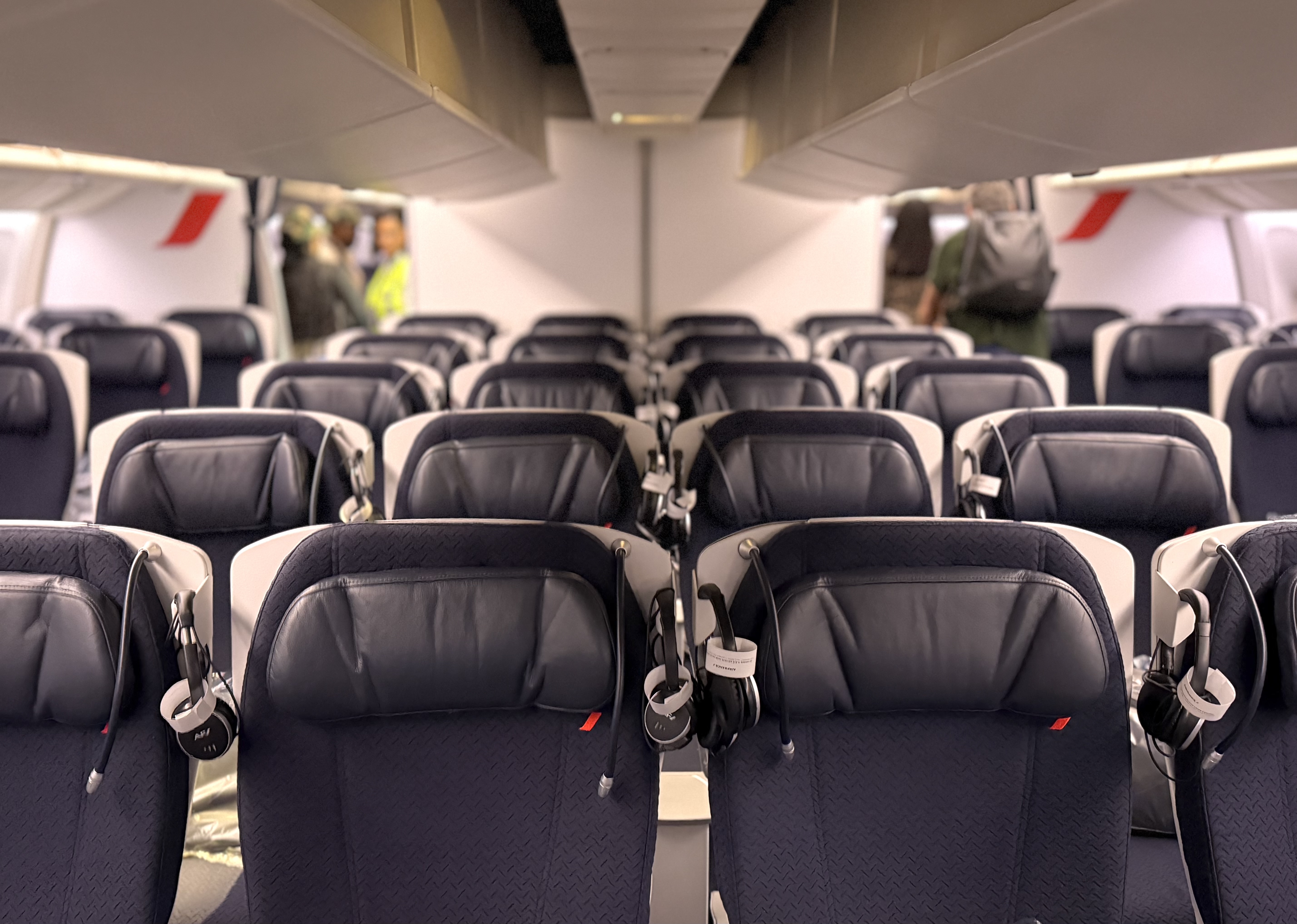 Air France Boeing 777 300 premium economy cabin