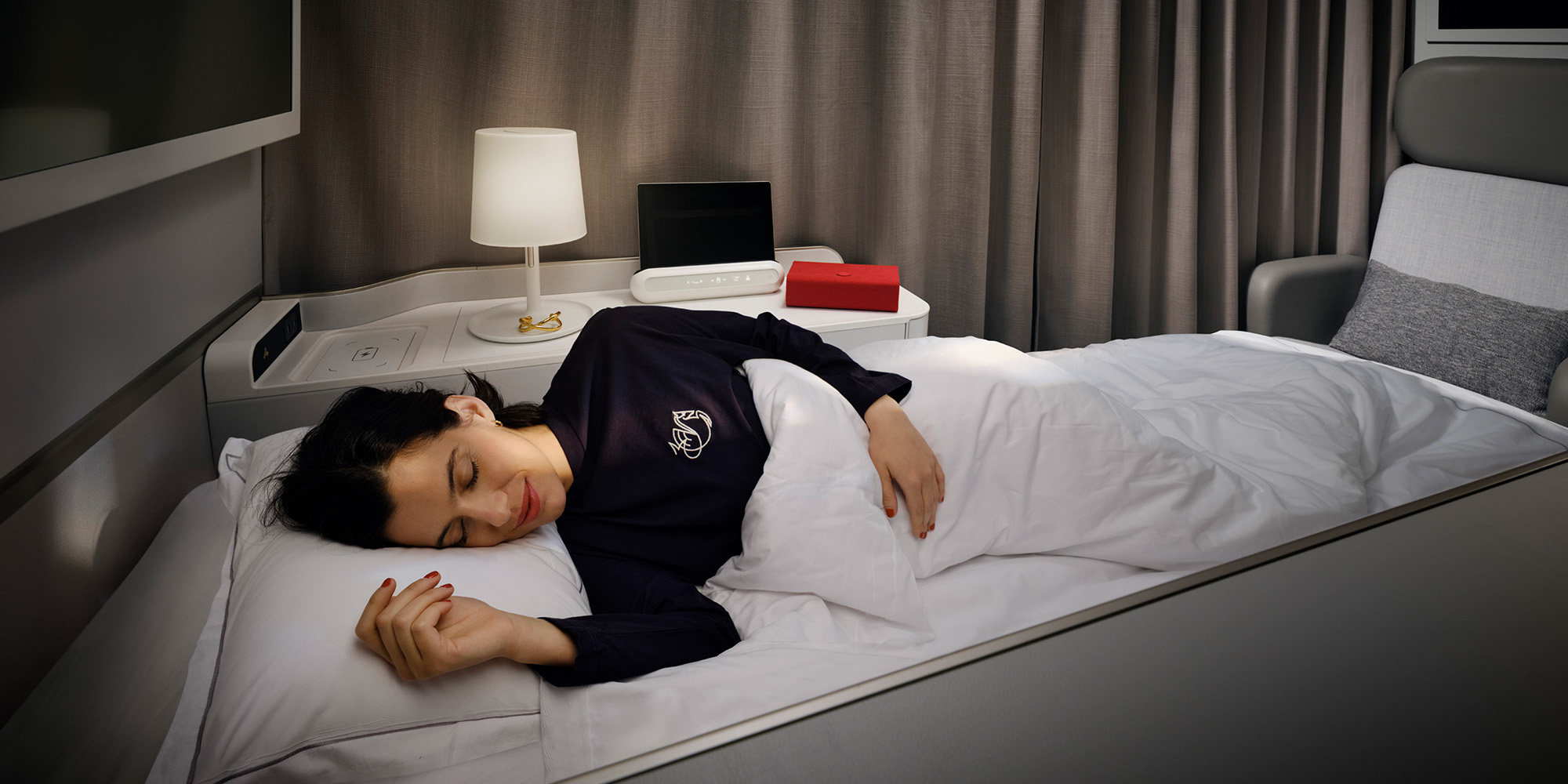 Air France new La Premiere sleeping Air France new La Premiere sleeping