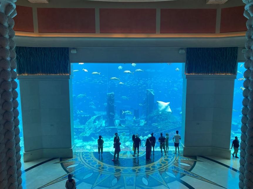 Aquarium at Atlantis Dubai