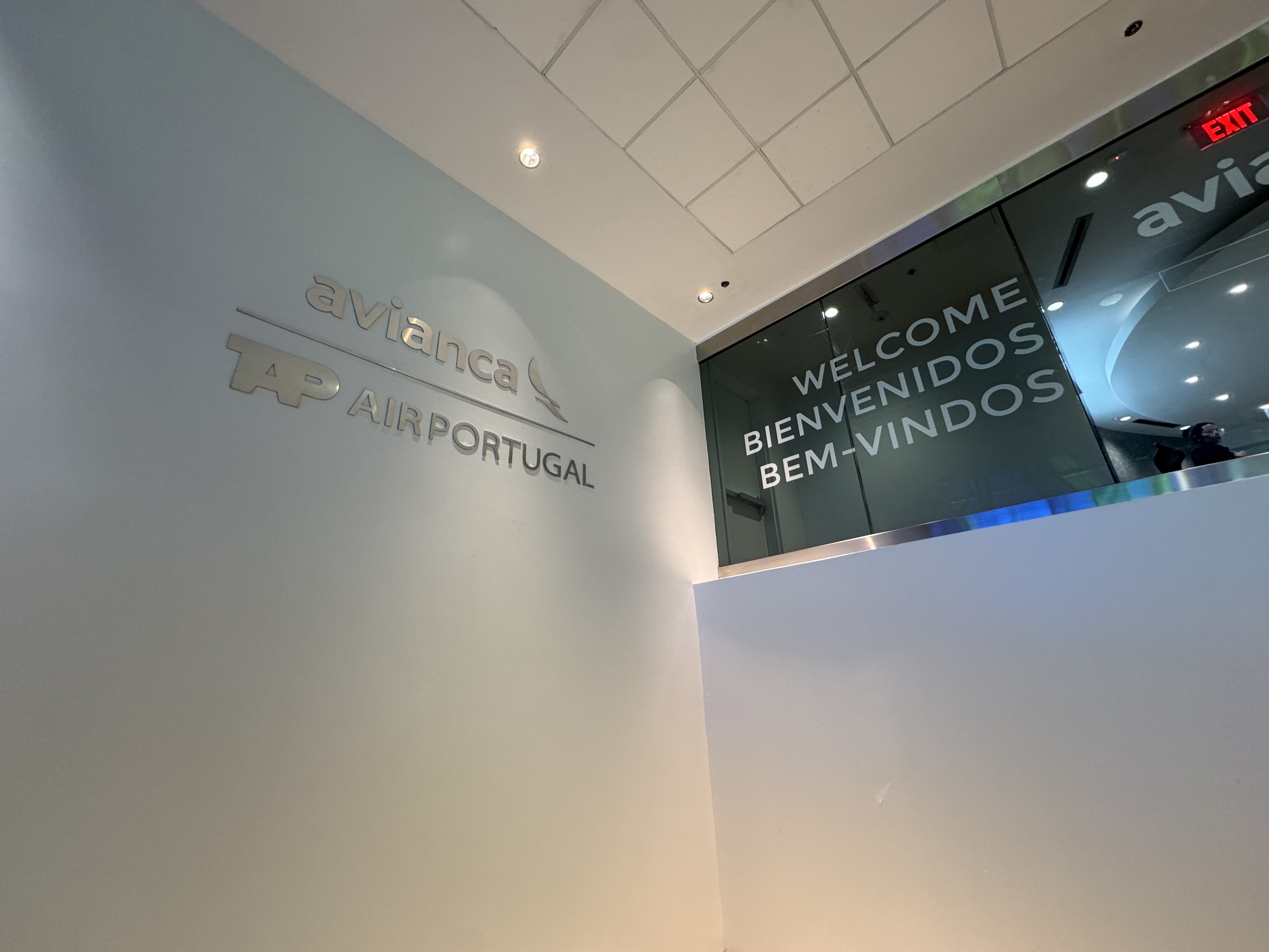 Avianca VIP Lounge Wall Sign