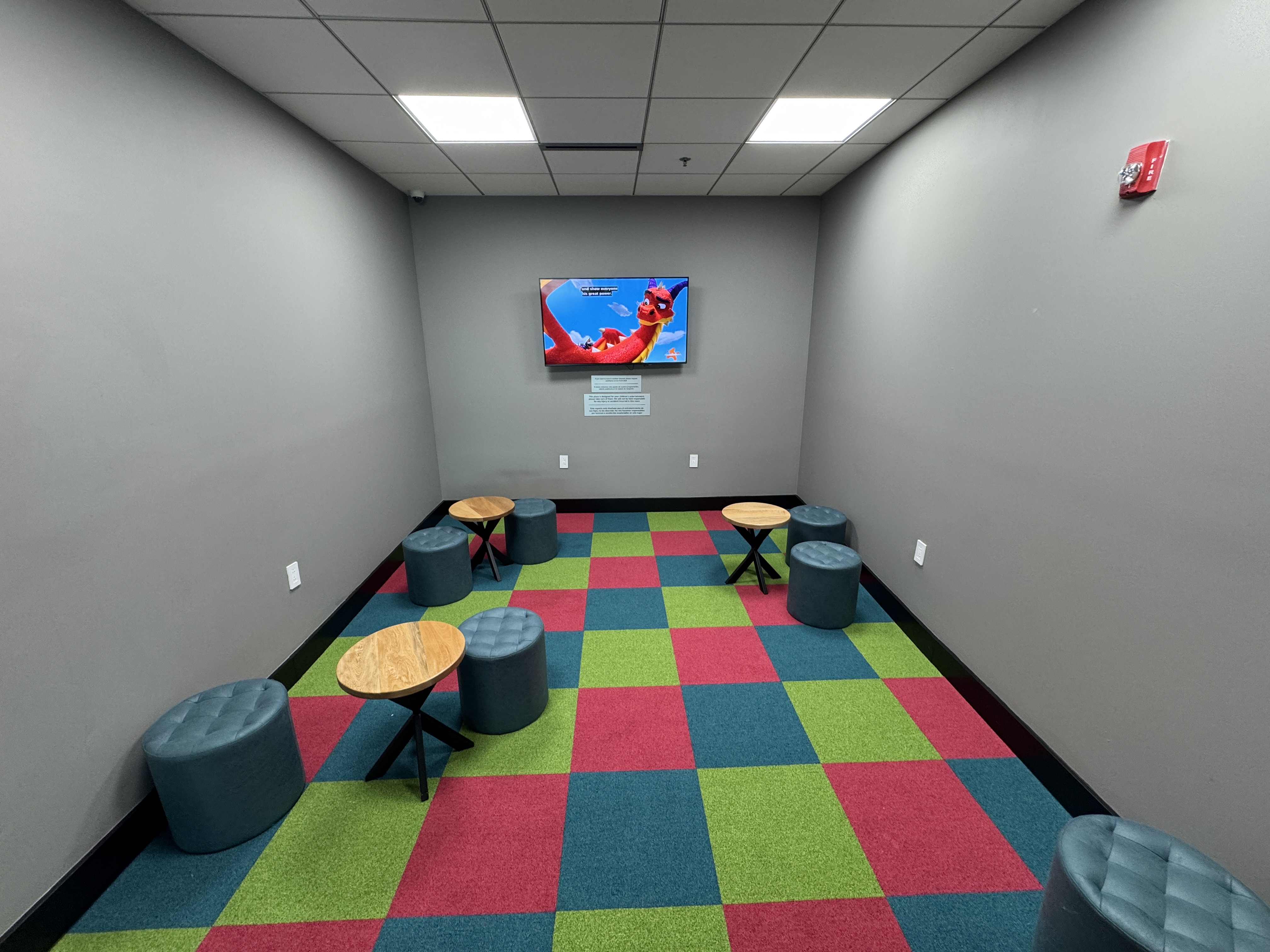 Avianca VIP Lounge kids club inside 1