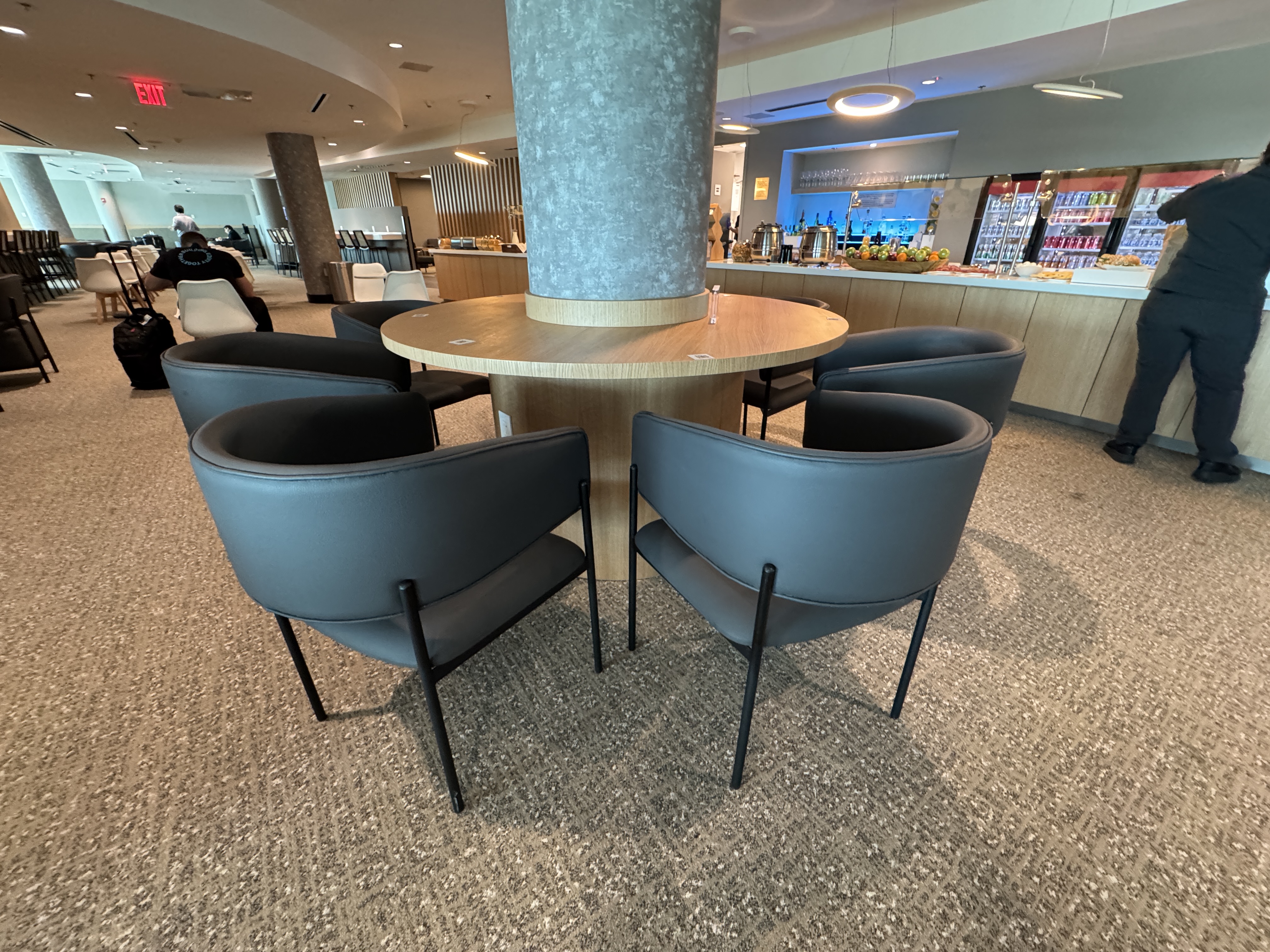 Avianca VIP Lounge seating circular 1