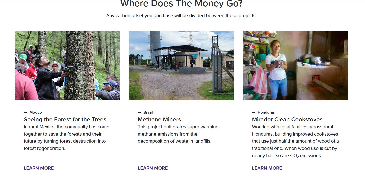Carbon offsets