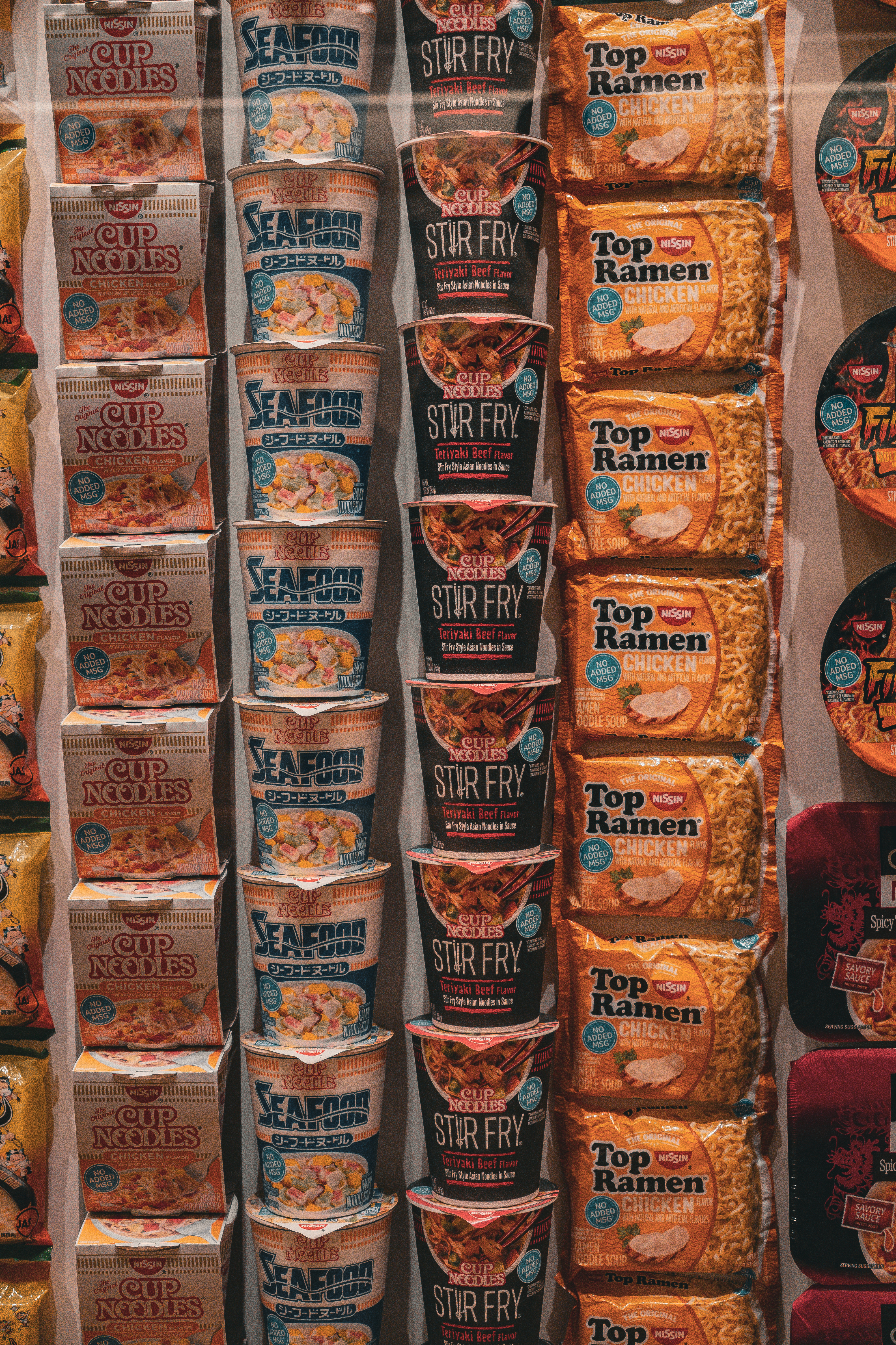 Cup Noodles Museum display