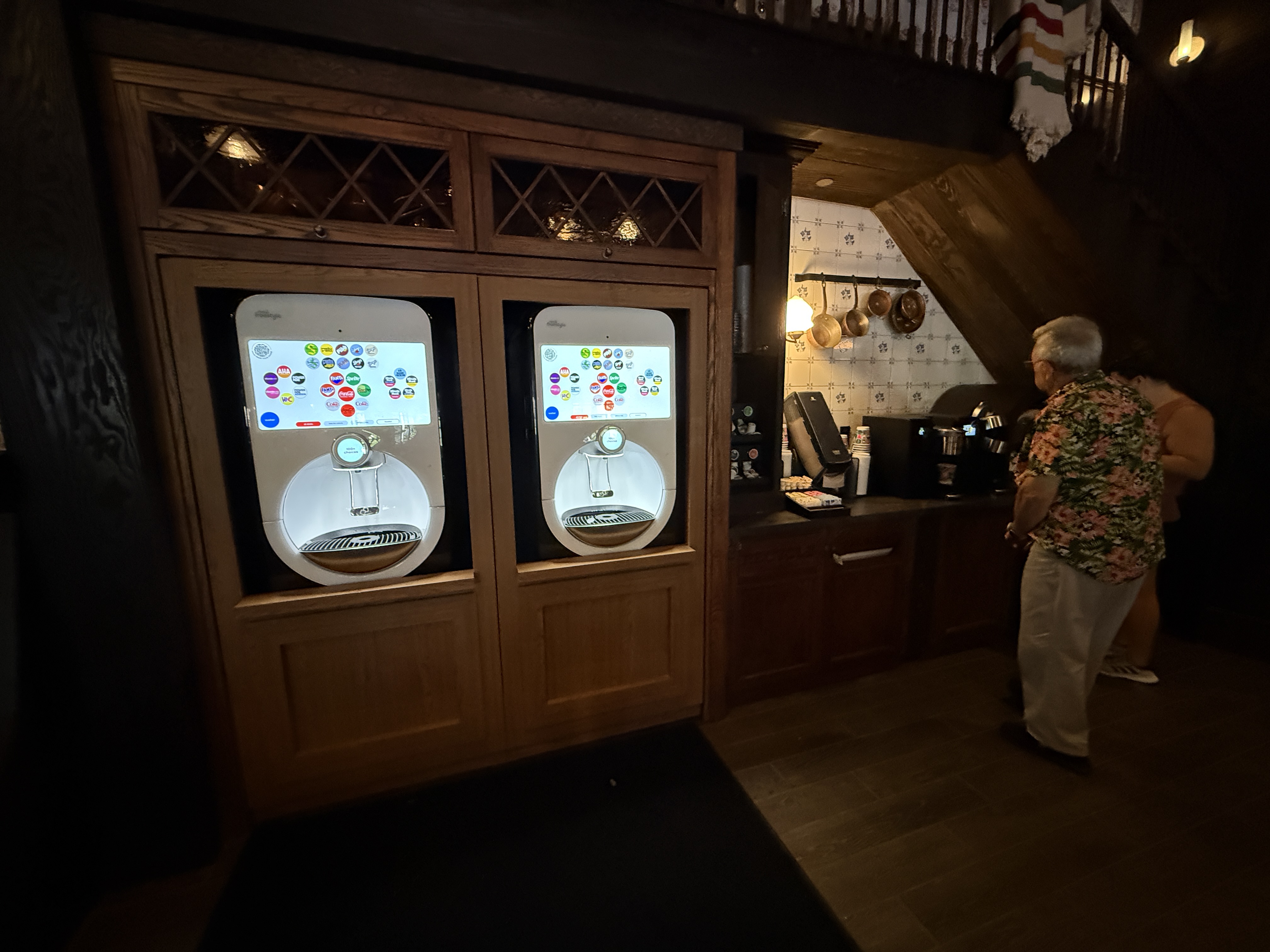 DVC Magic Kingdom Lounge Snack Area DVC Magic Kingdom Lounge Snack Area