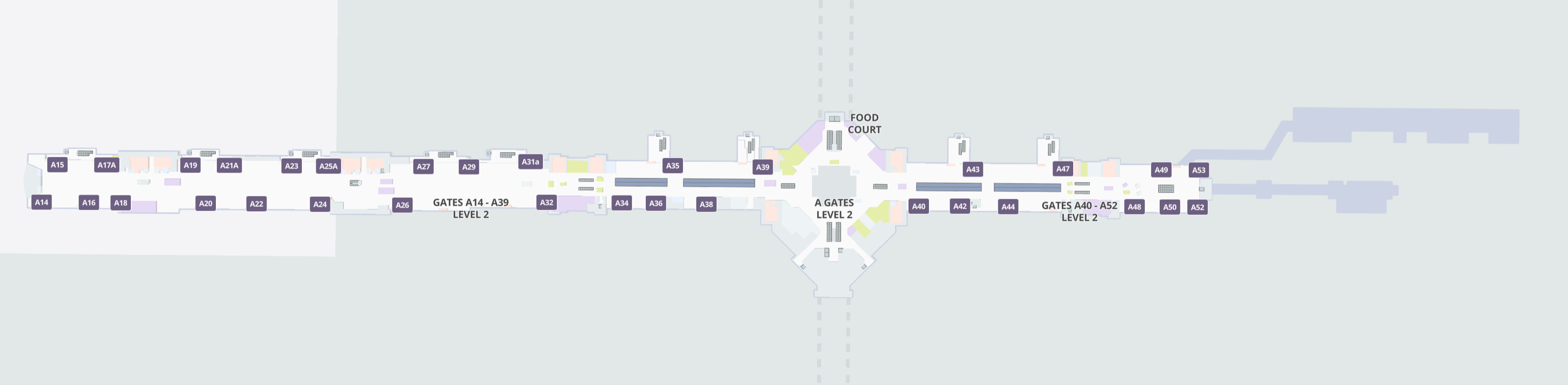 Denver International Airport A Gates