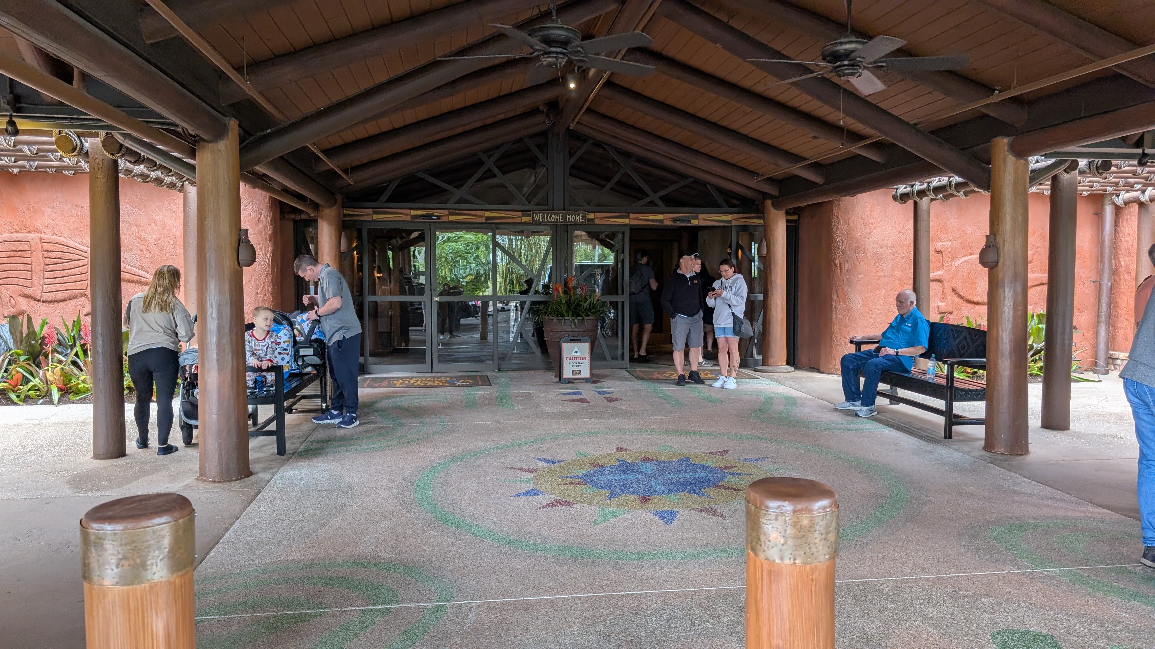 Disneys Animal Kingdom Lodge Jambo House entrance
