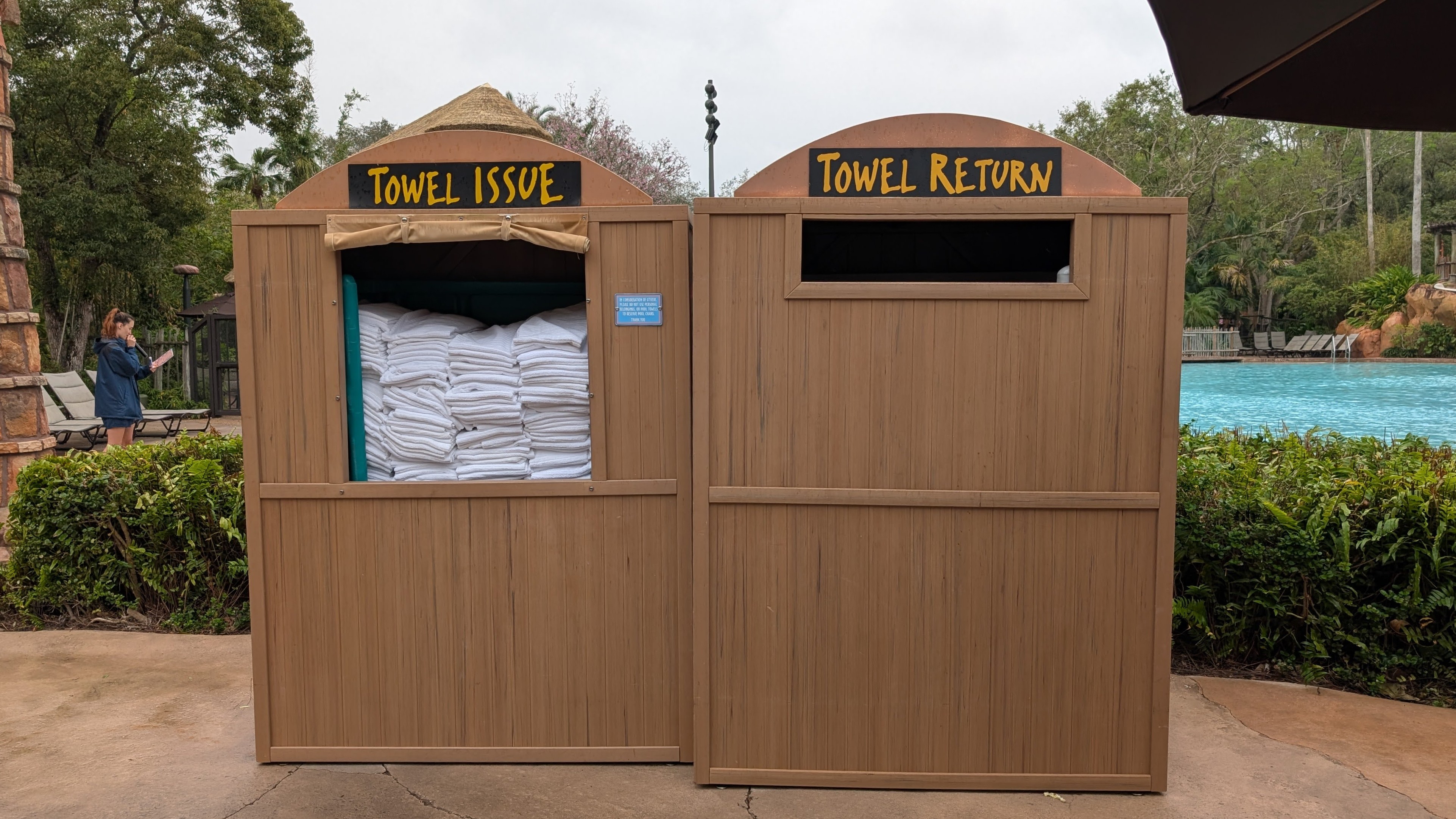 Disneys Animal Kingdom Lodge amenities pool towels