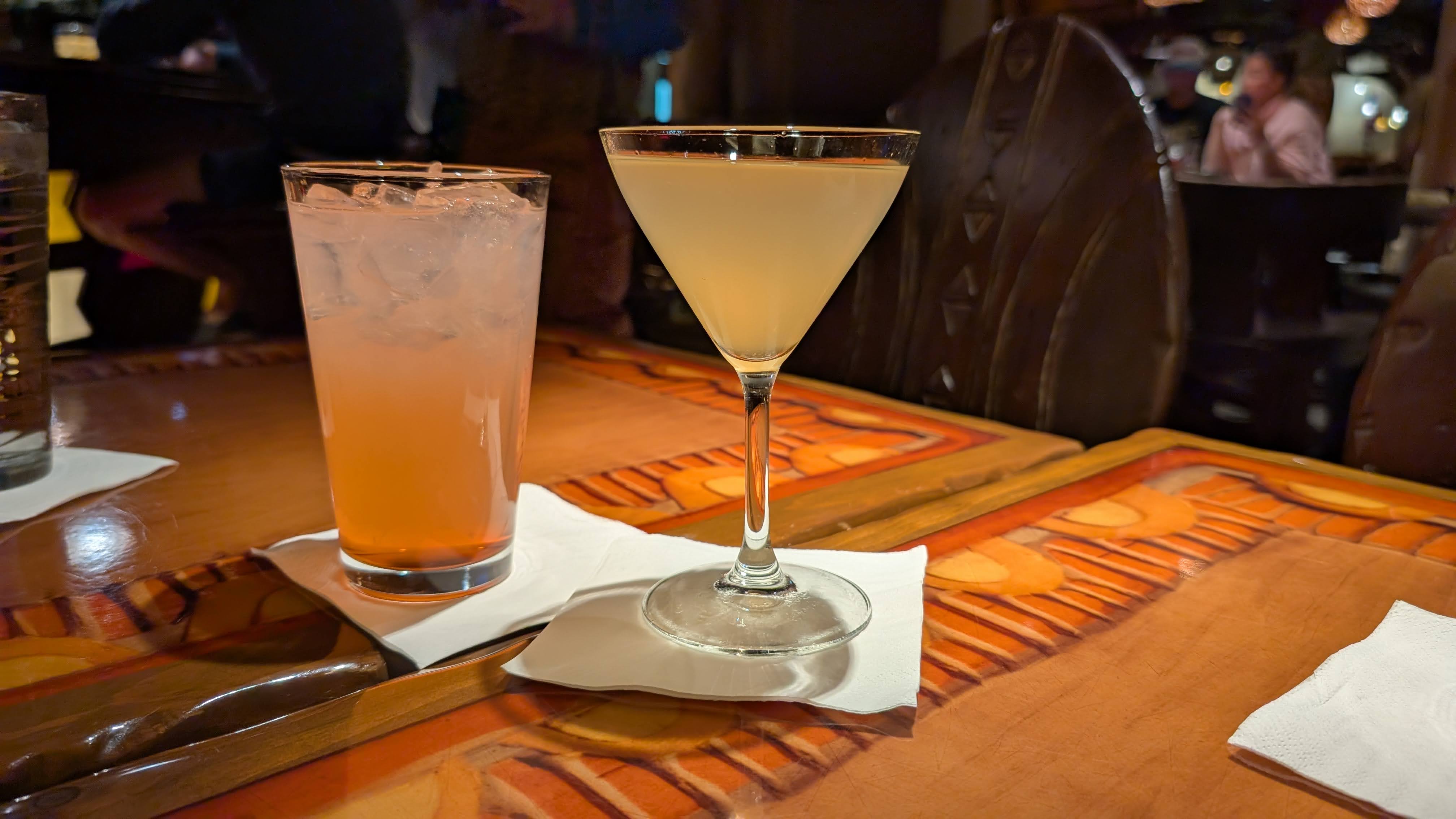 Disneys Animal Kingdom Lodge dining Sanaa drinks