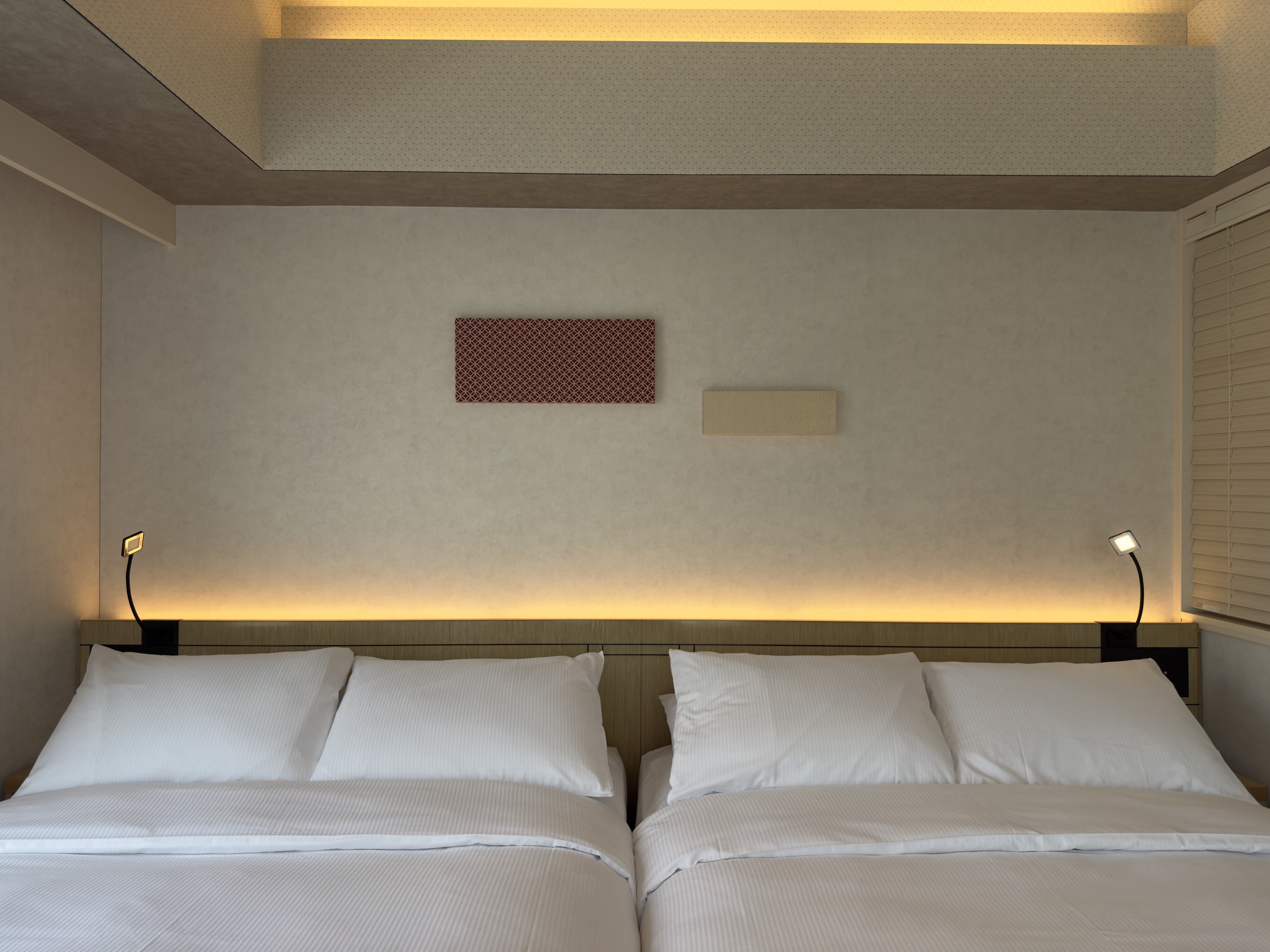 DoubleTree by Hilton Tokyo Ariake bed headboard DoubleTree by Hilton Tokyo Ariake bed headboard