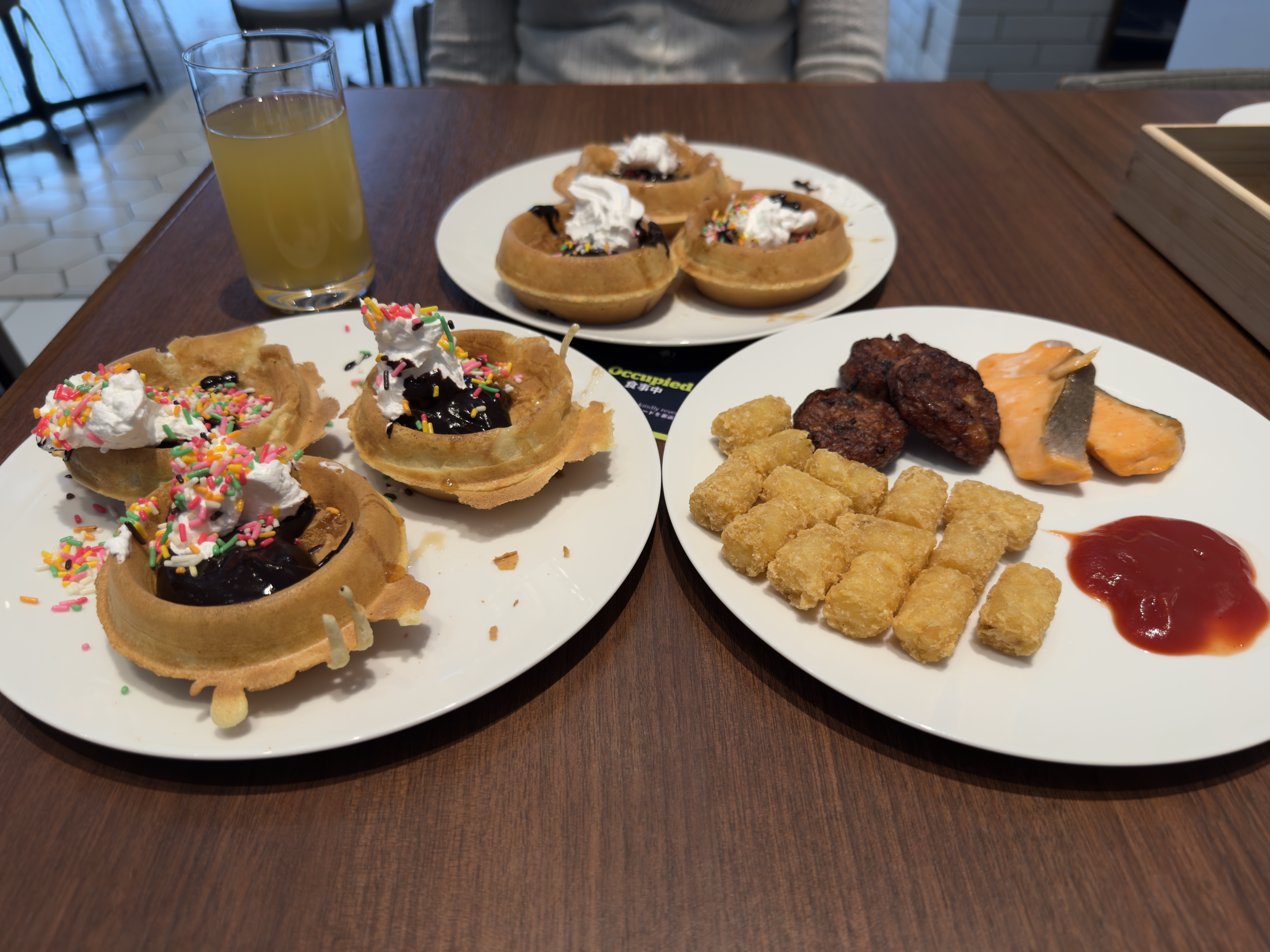 DoubleTree by Hilton Tokyo Ariake breakfast plate DoubleTree by Hilton Tokyo Ariake breakfast plate