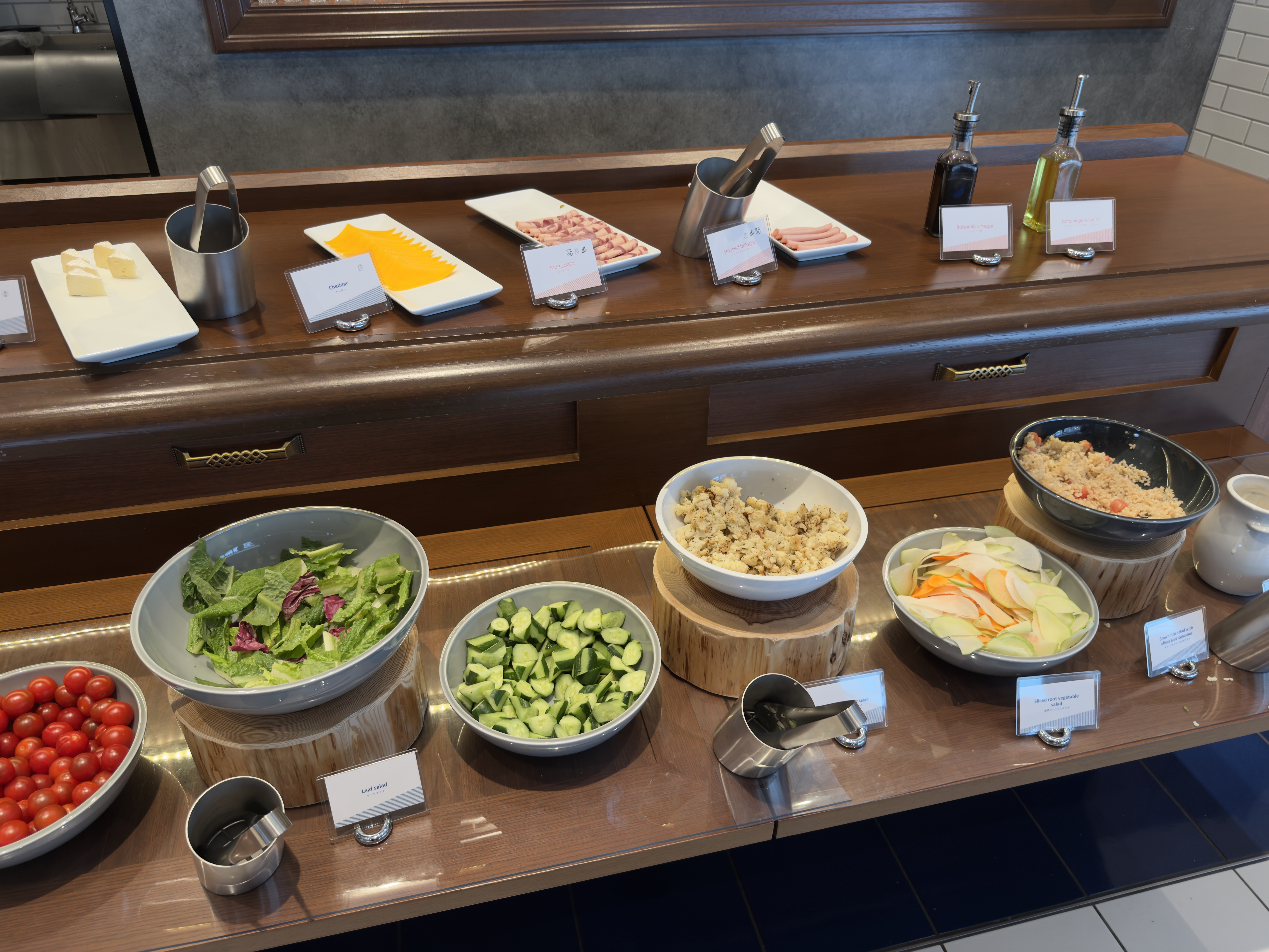 DoubleTree by Hilton Tokyo Ariake breakfast salad DoubleTree by Hilton Tokyo Ariake breakfast salad
