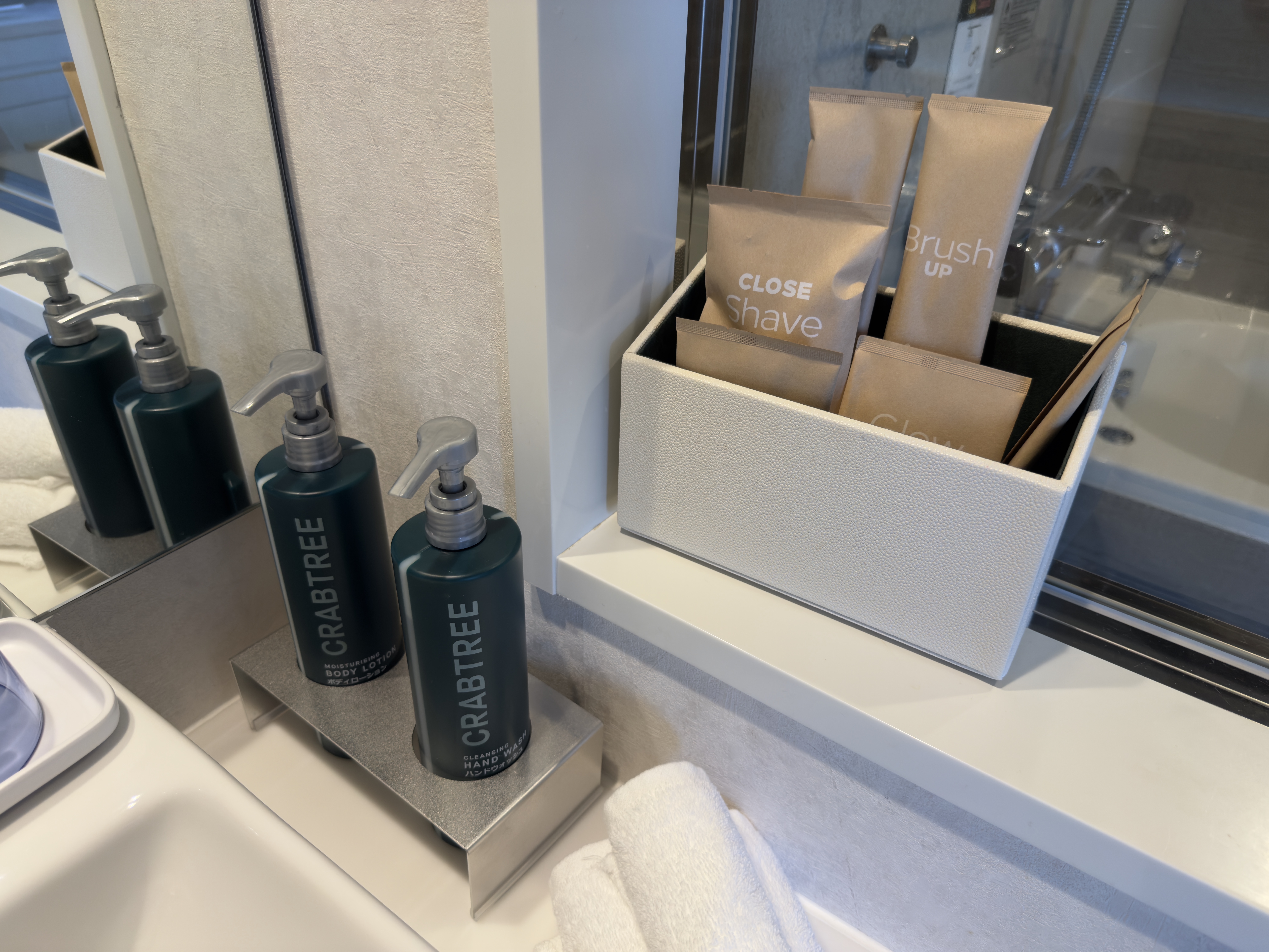 DoubleTree by Hilton Tokyo Ariake complimentary toiletries DoubleTree by Hilton Tokyo Ariake complimentary toiletries