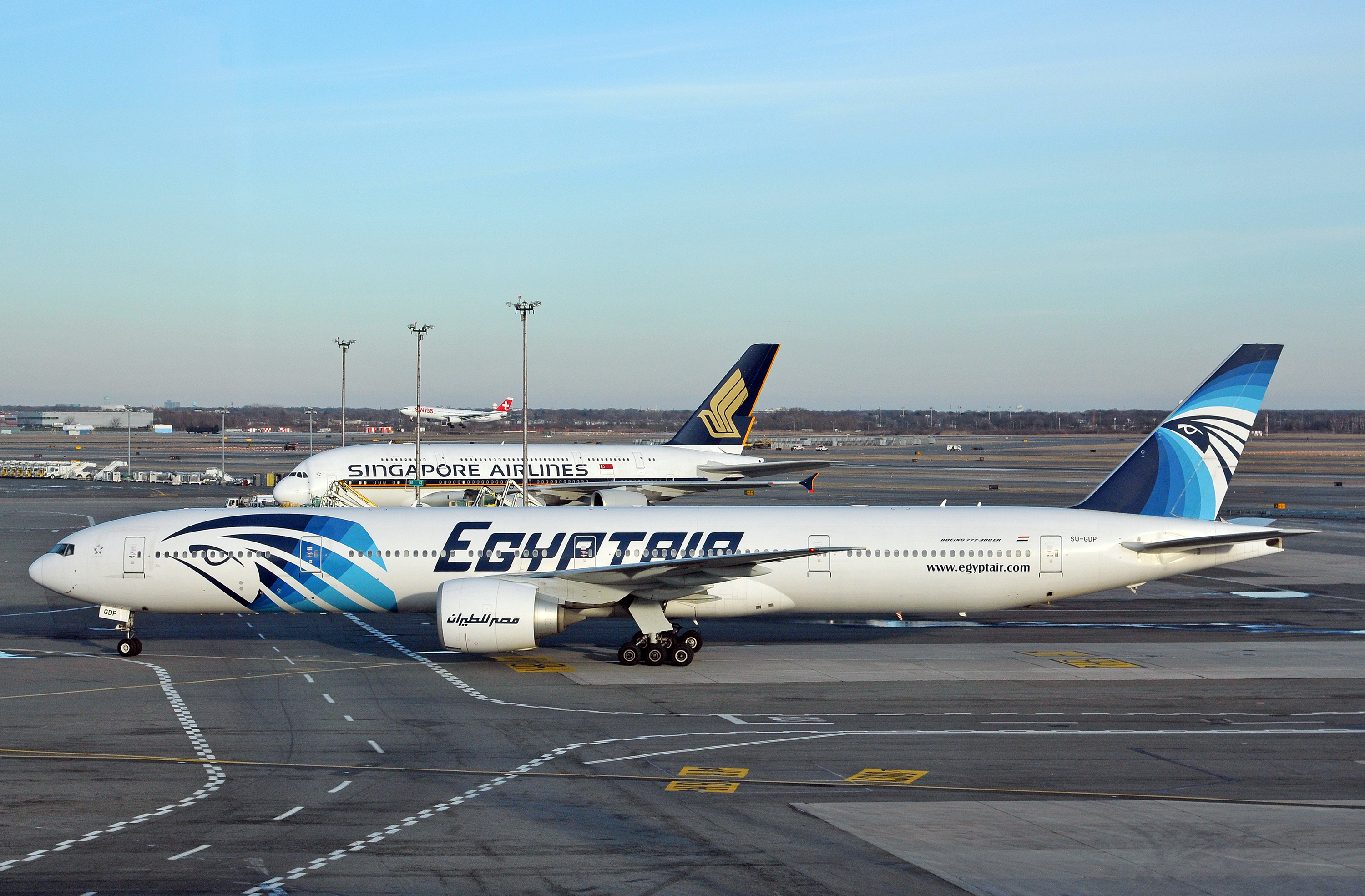 Egyptair 787 business Egyptair 777 300ER Singapore A380 Swiss A330 300 JFK
