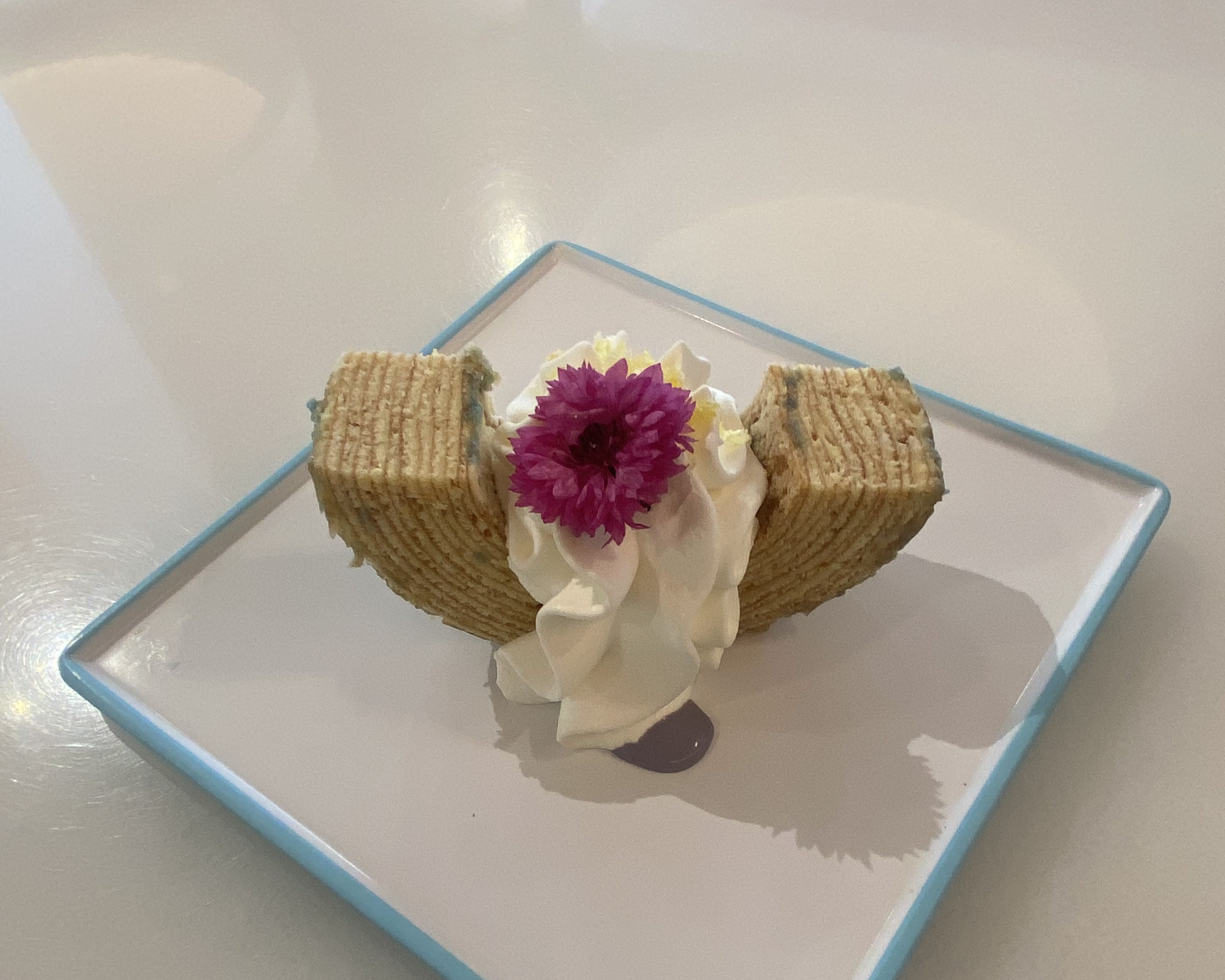 Epcot International Flower Garden Festival food Baumkuchen cake Epcot International Flower Garden Festival food Baumkuchen cake