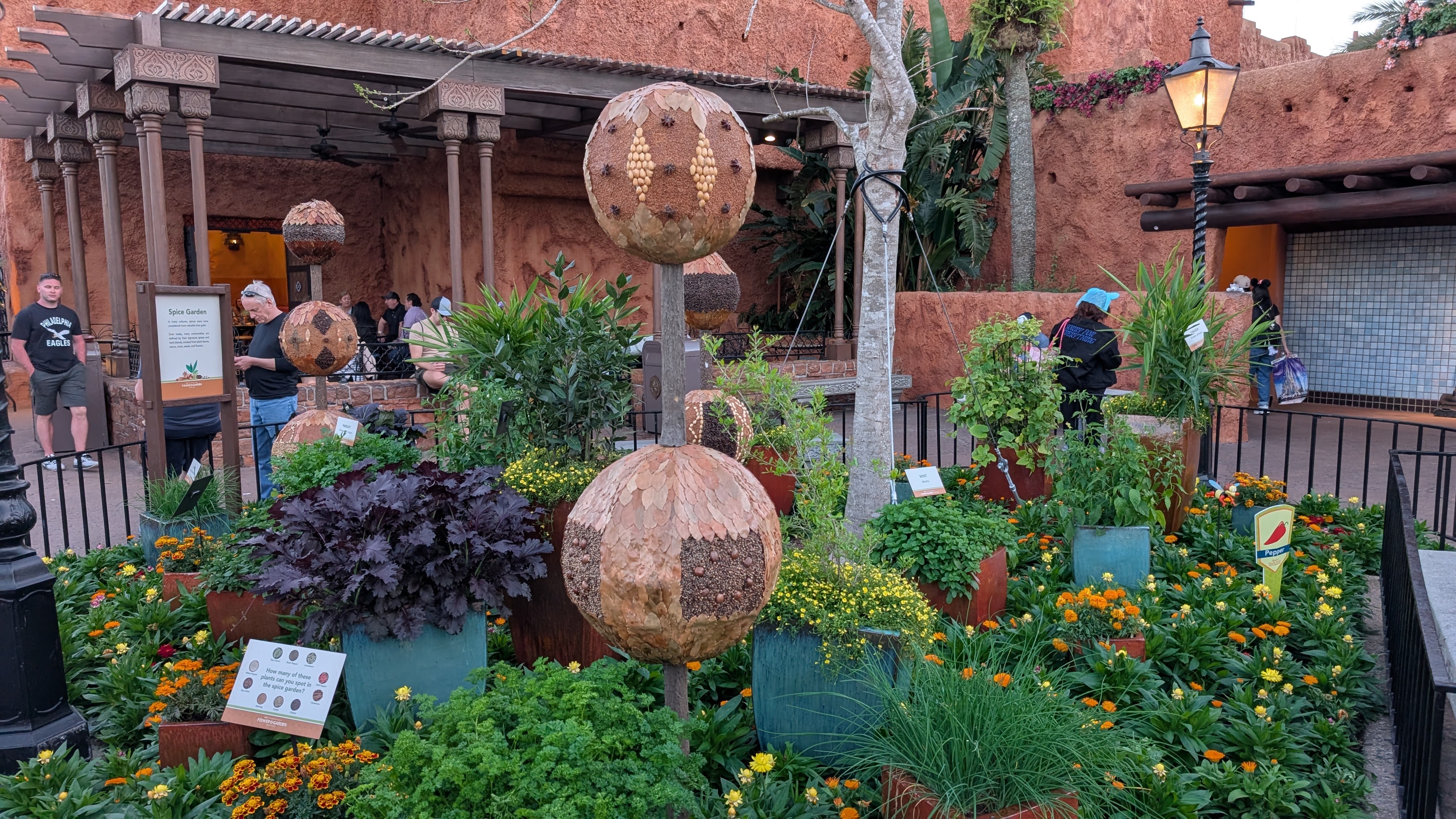 Epcot International Flower and Garden Festival Spice Garden Epcot International Flower and Garden Festival Spice Garden