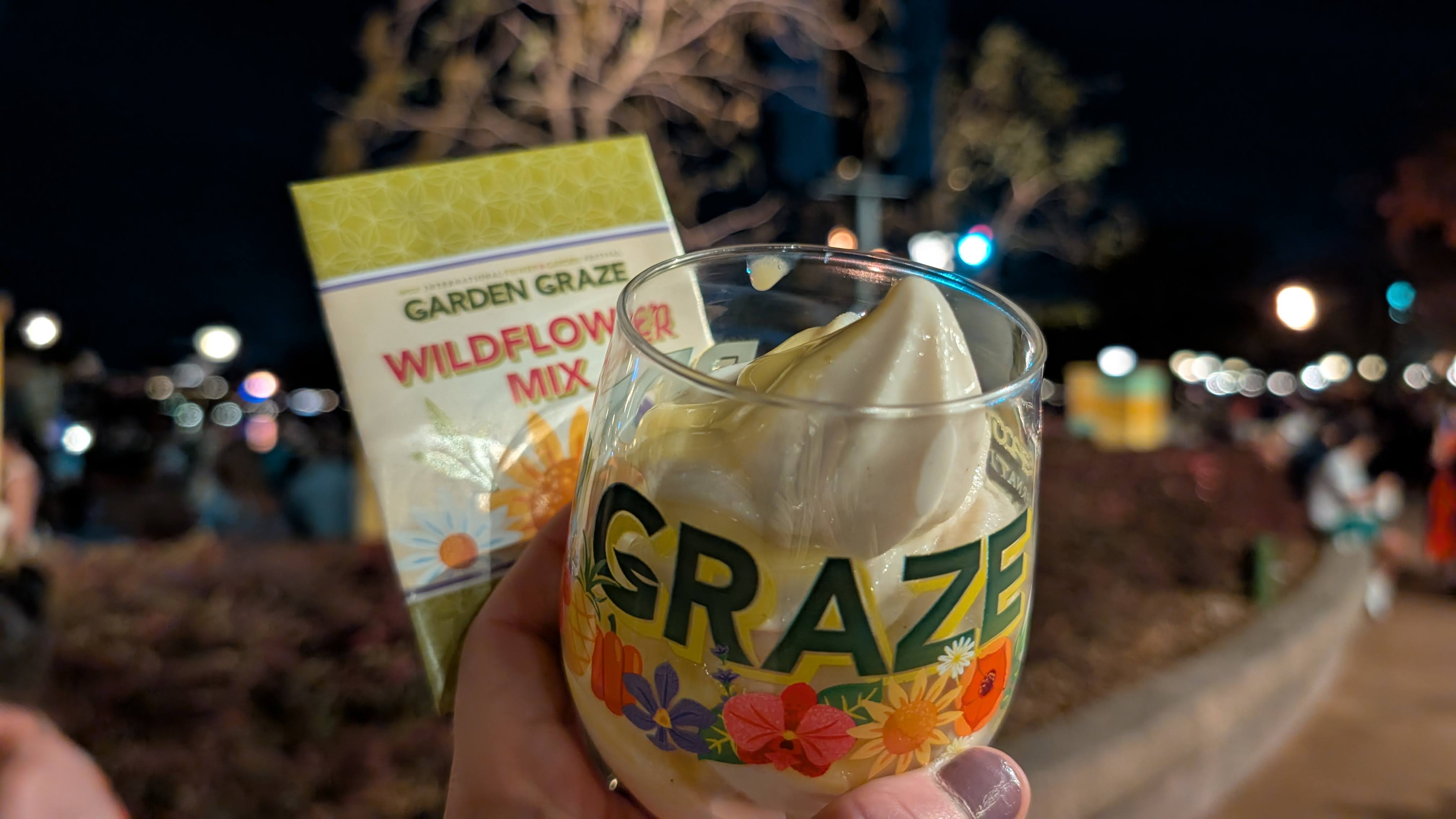 Epcot International Flower and Garden Festival food Garden Graze menu completer treat Epcot International Flower and Garden Festival food Garden Graze menu completer treat