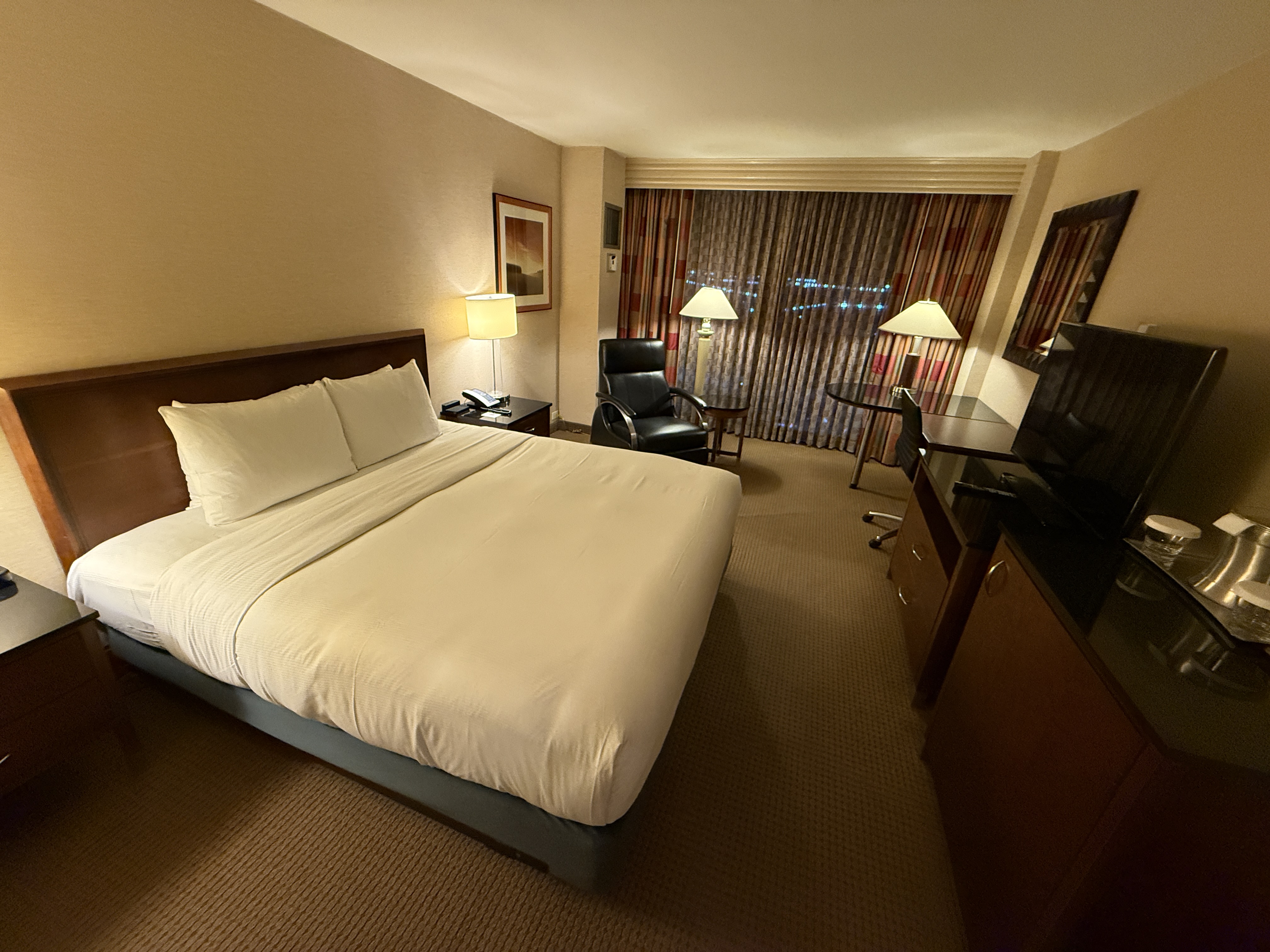 Hilton ORD King Room Overview