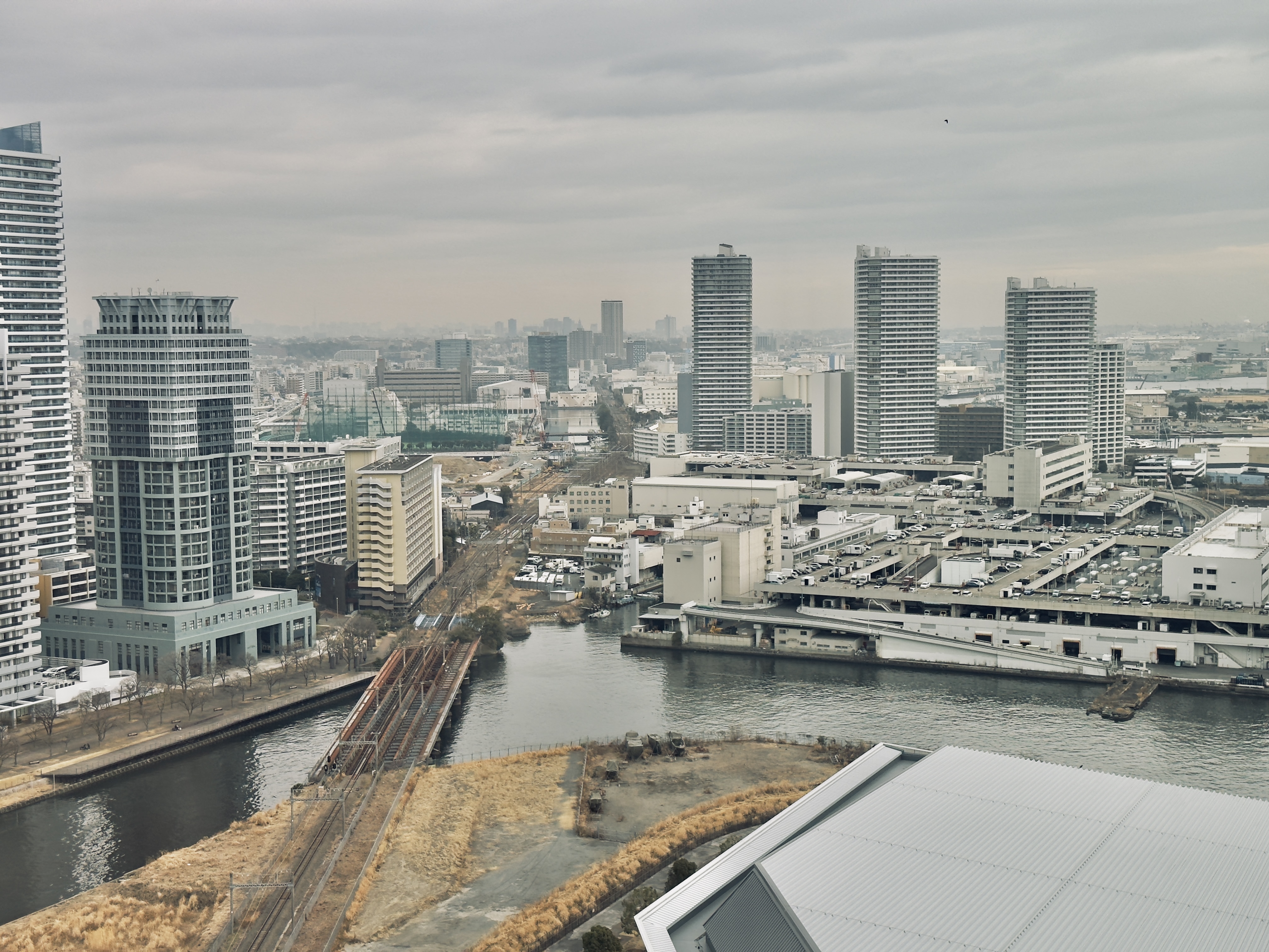 Hilton Yokohama room view