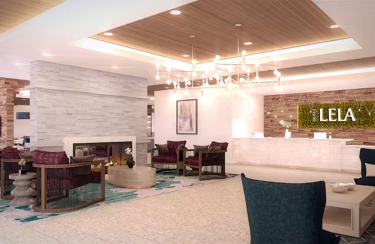 Hotel Lela Wilmington lobby