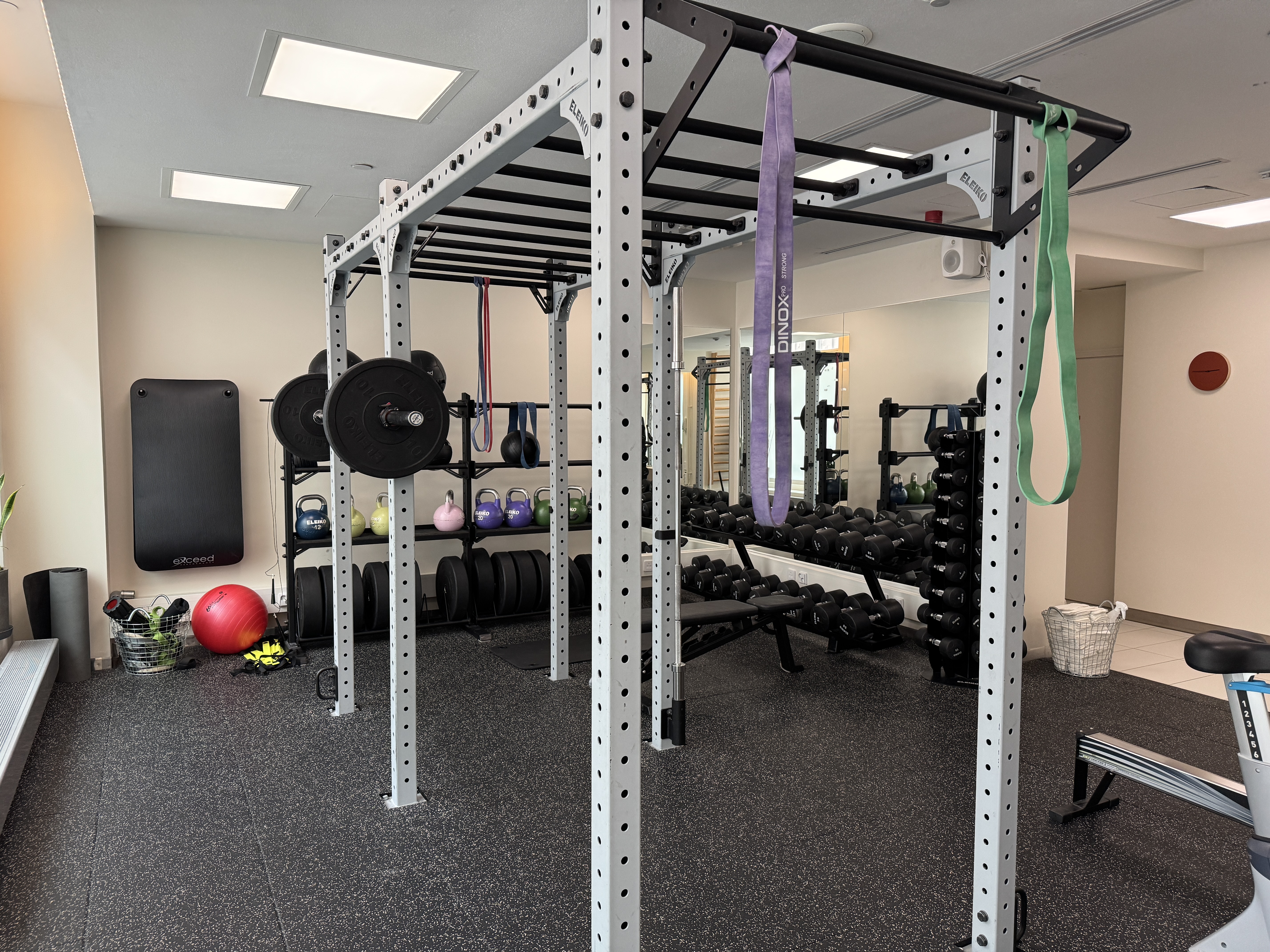 Hotel St George gym equipment Hotel St George gym equipment
