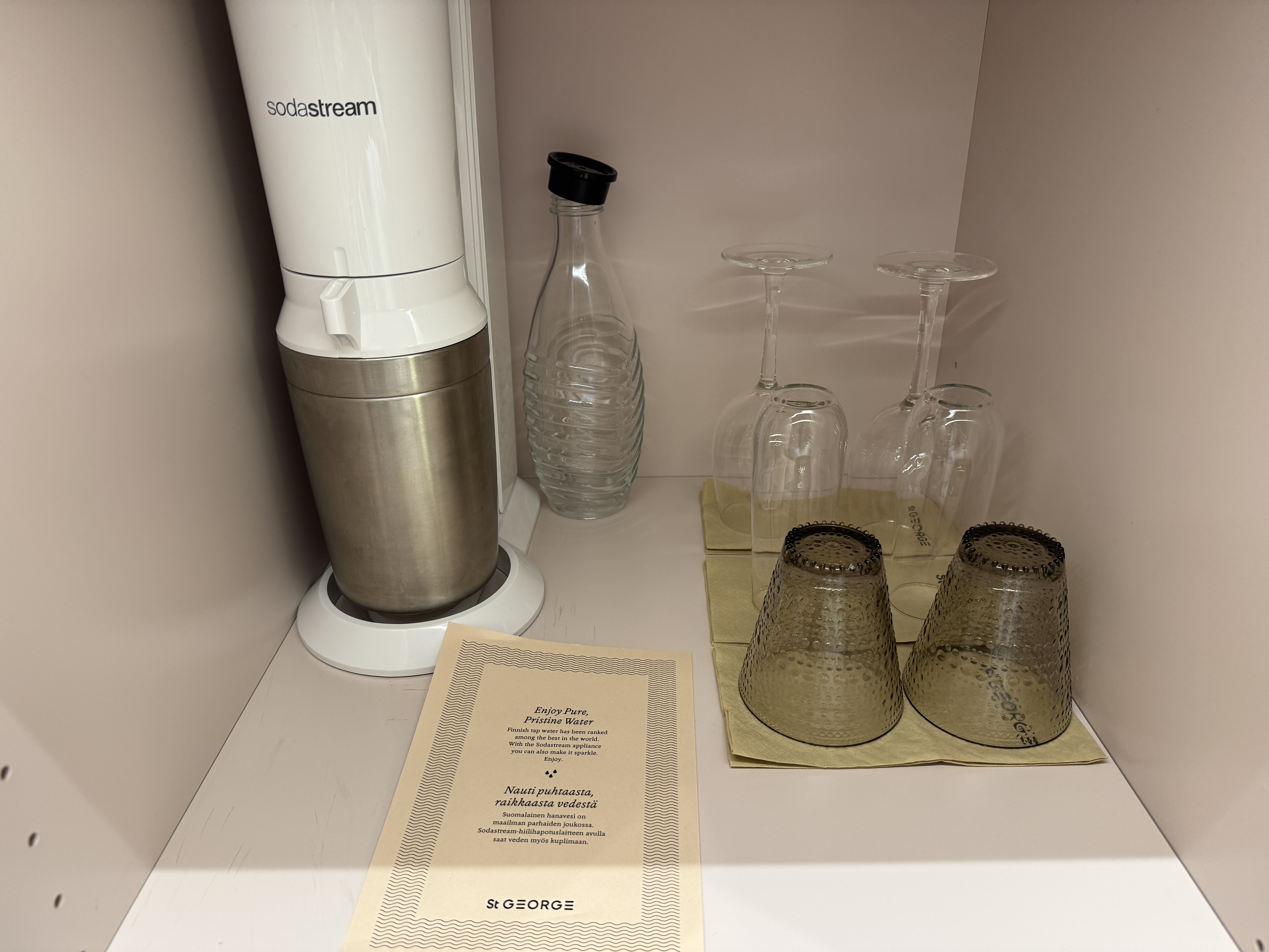 Hotel St George sodastream Hotel St George sodastream