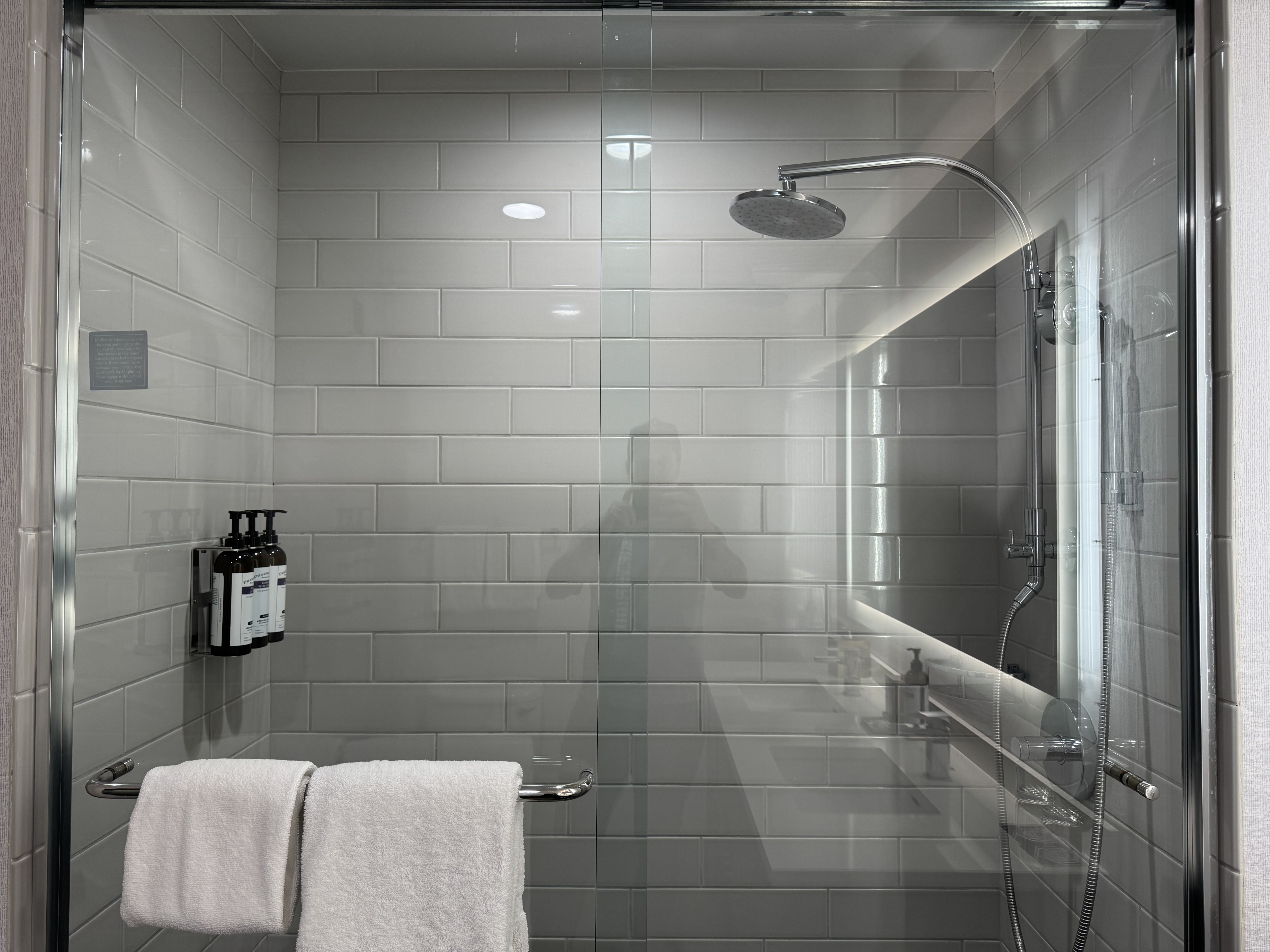 Hyatt Regency Sonoma Wine Country Sonoma Suite bathroom shower