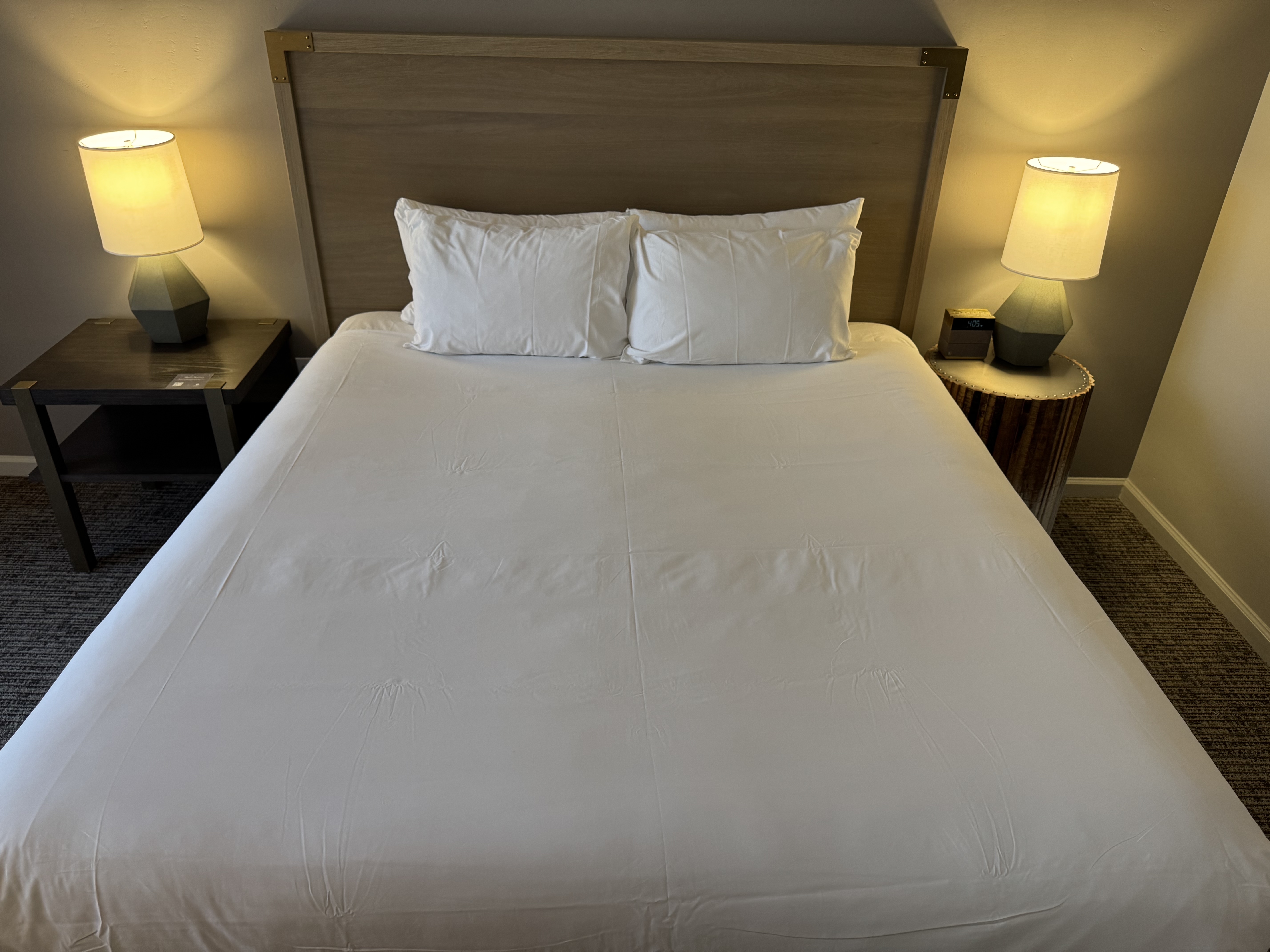 Hyatt Regency Sonoma Wine Country Sonoma Suite bedroom bed