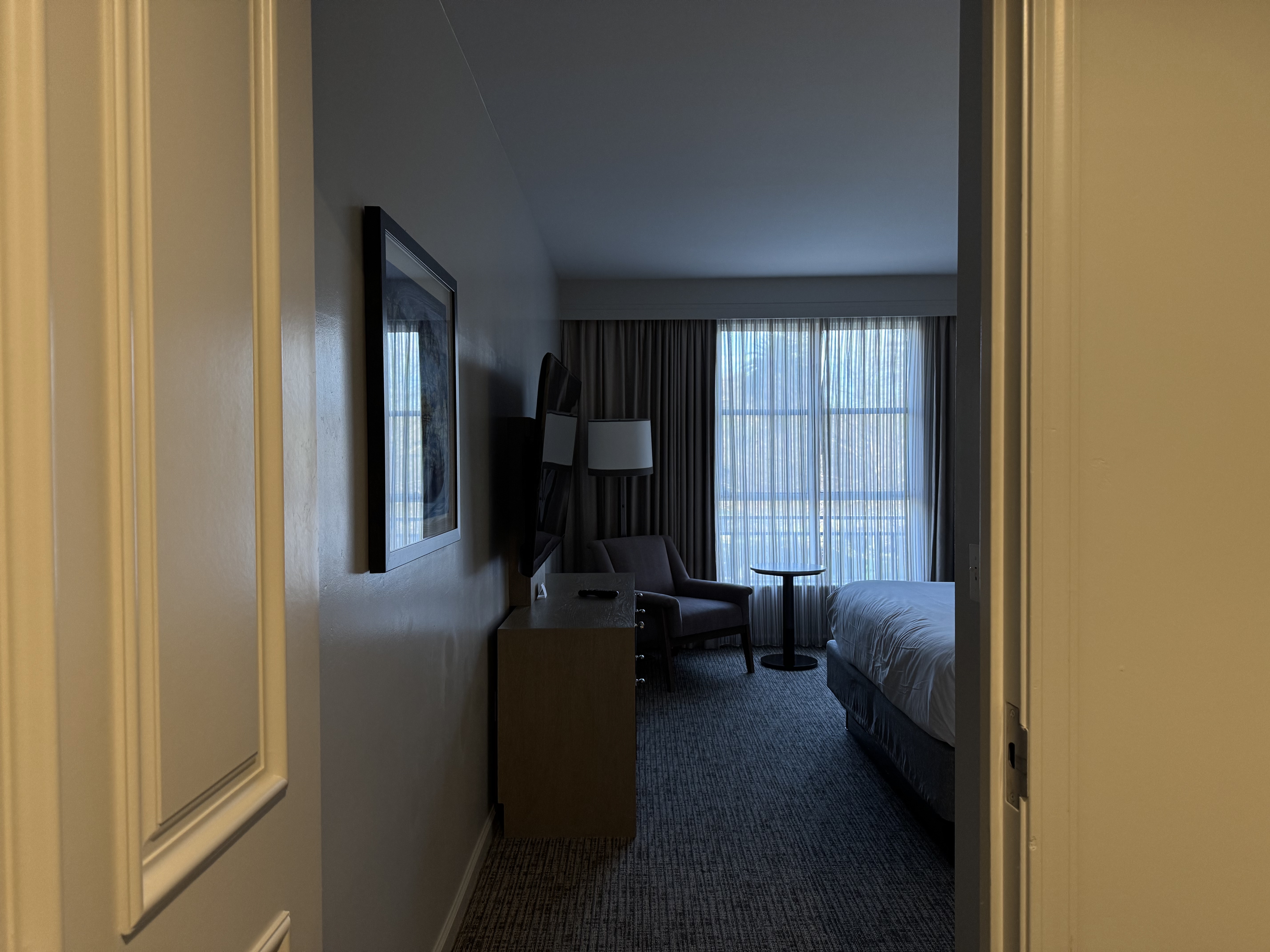 Hyatt Regency Sonoma Wine Country Sonoma Suite bedroom door