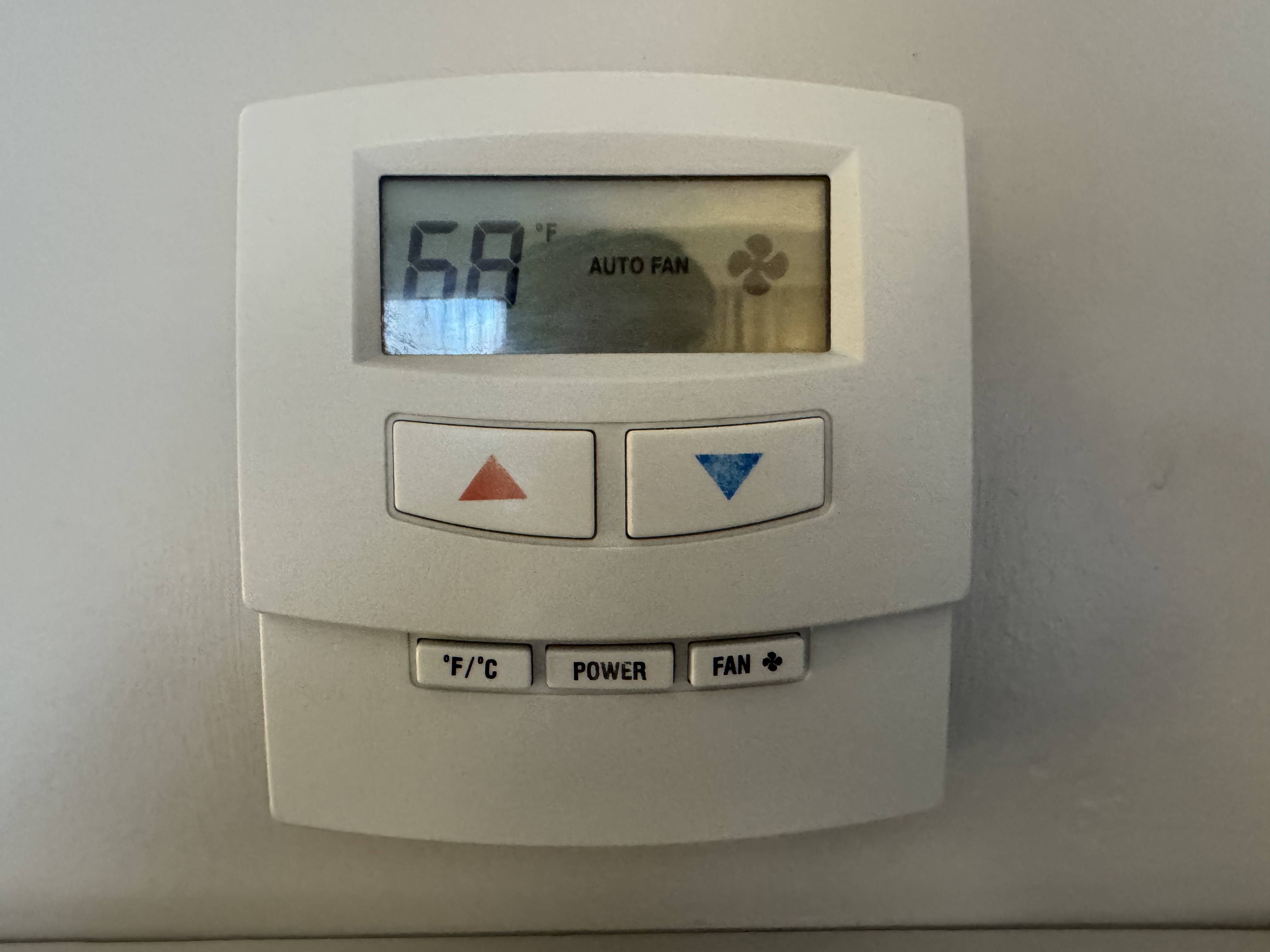 Hyatt Regency Sonoma Wine Country Sonoma Suite bedroom thermostat