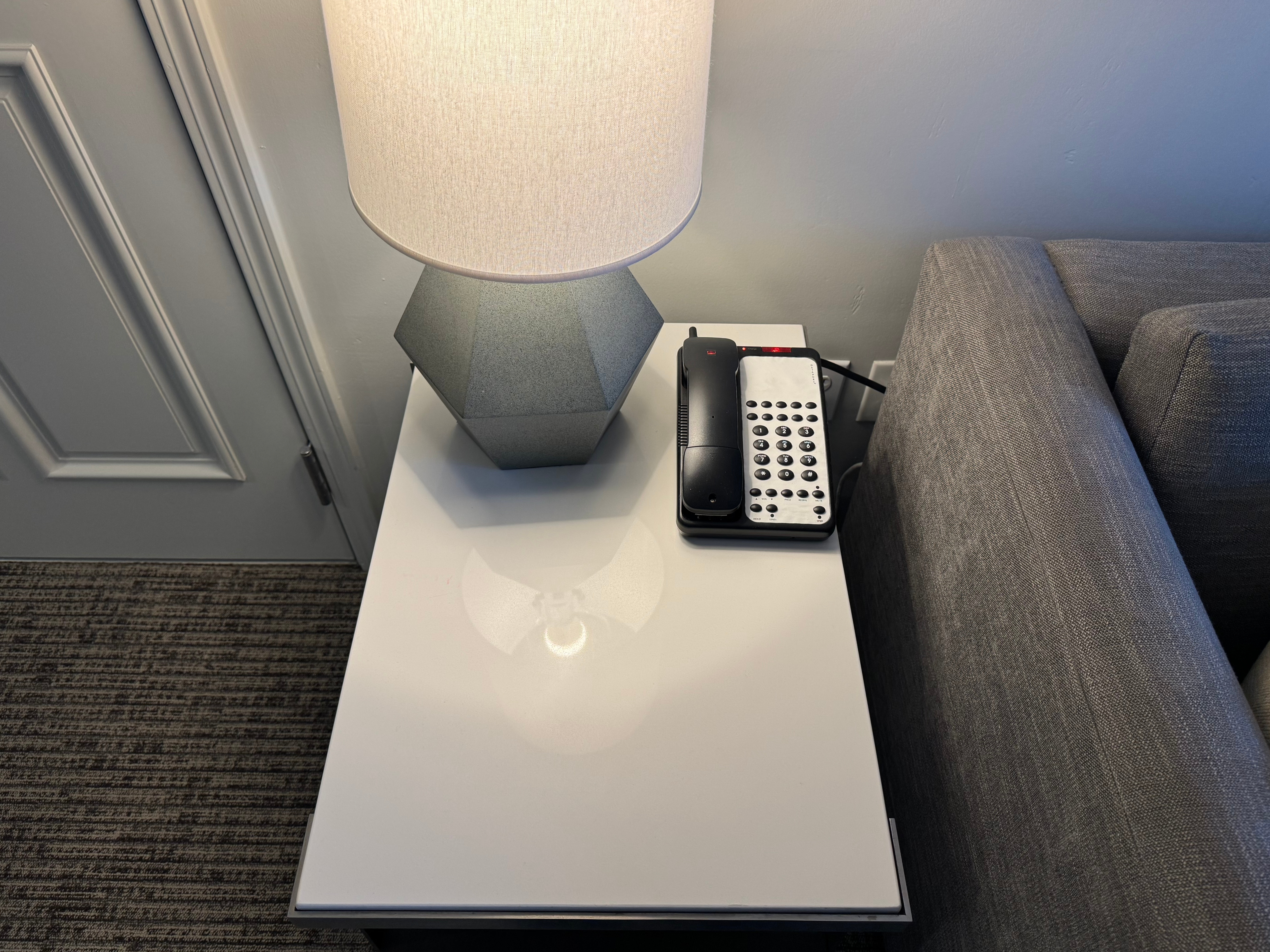 Hyatt Regency Sonoma Wine Country Sonoma Suite living room nightstand